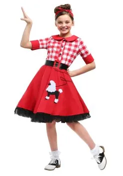 Fun Costumes 50s Darling Girls Costume