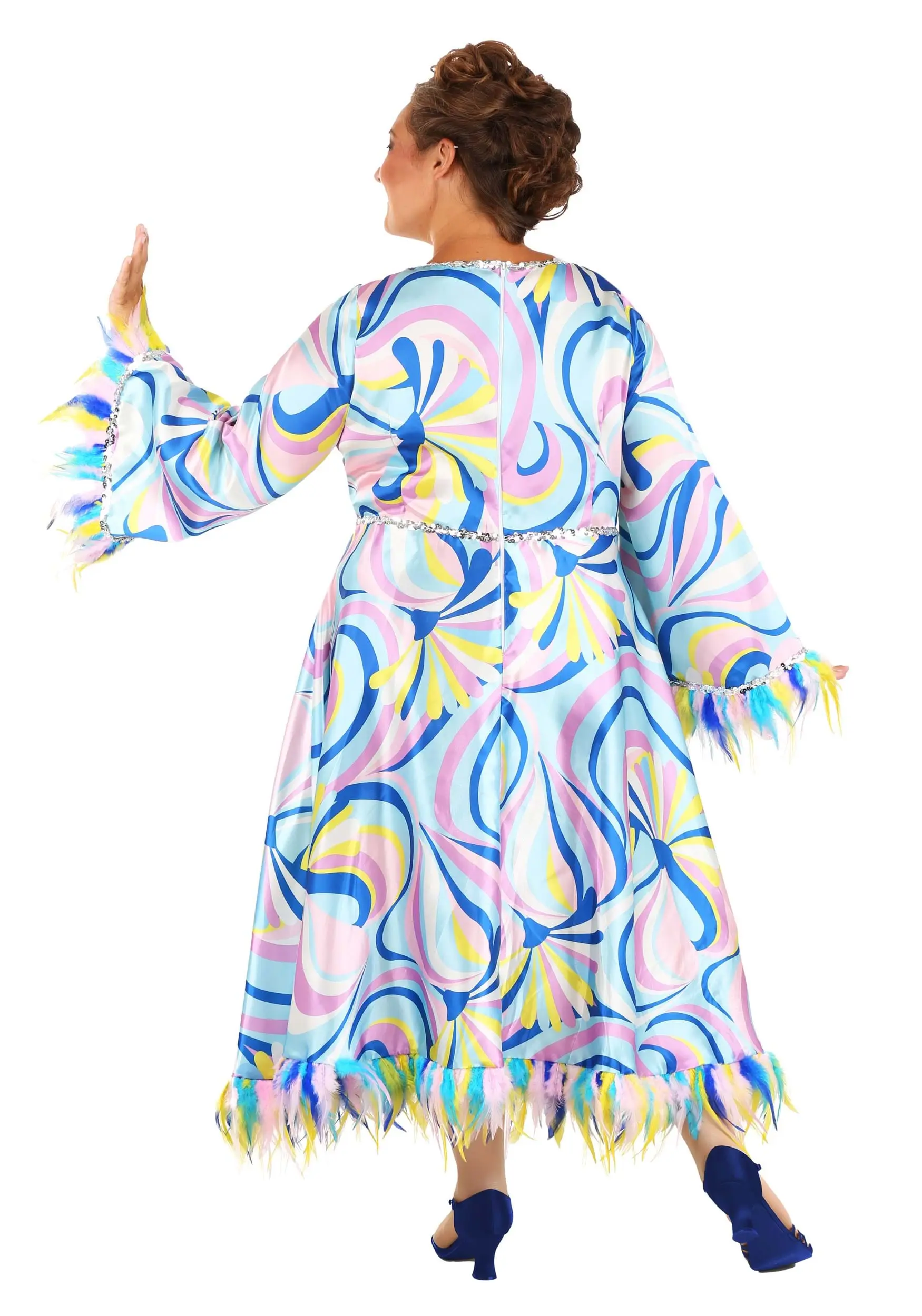 Fun Costumes Plus Size 60s Mama Costume - Image 2