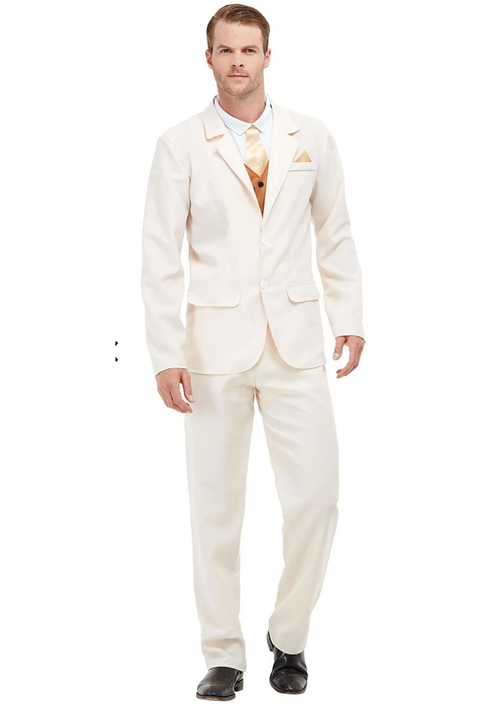 Smiffys Adult Roaring 20s White Costume - Image 2