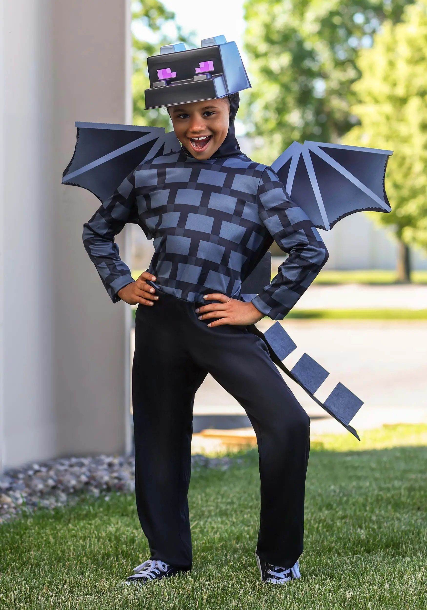 Disguise Minecraft Kid's Classic Ender Dragon Costume - Image 2