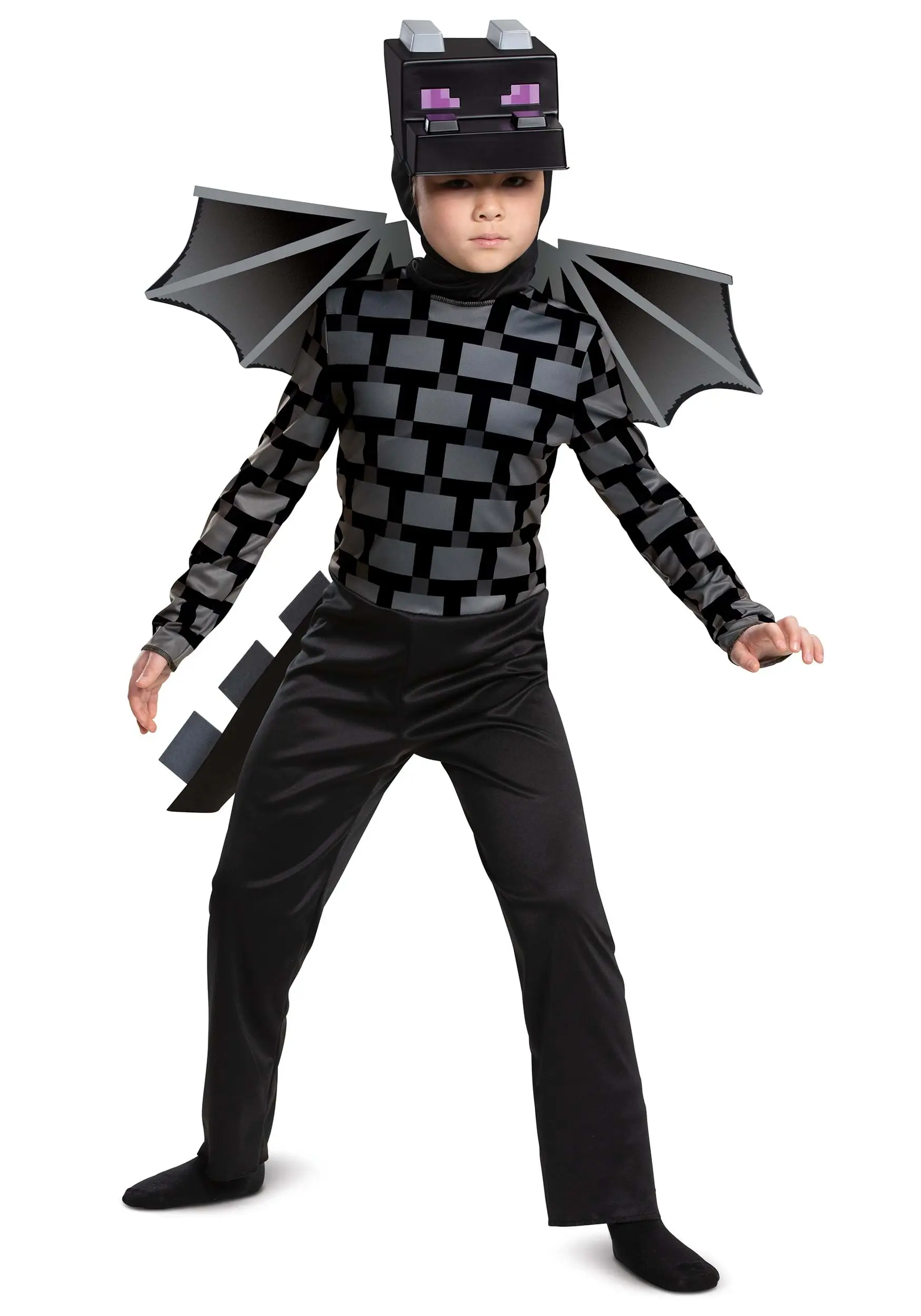 Disguise Minecraft Kid's Classic Ender Dragon Costume - Image 3