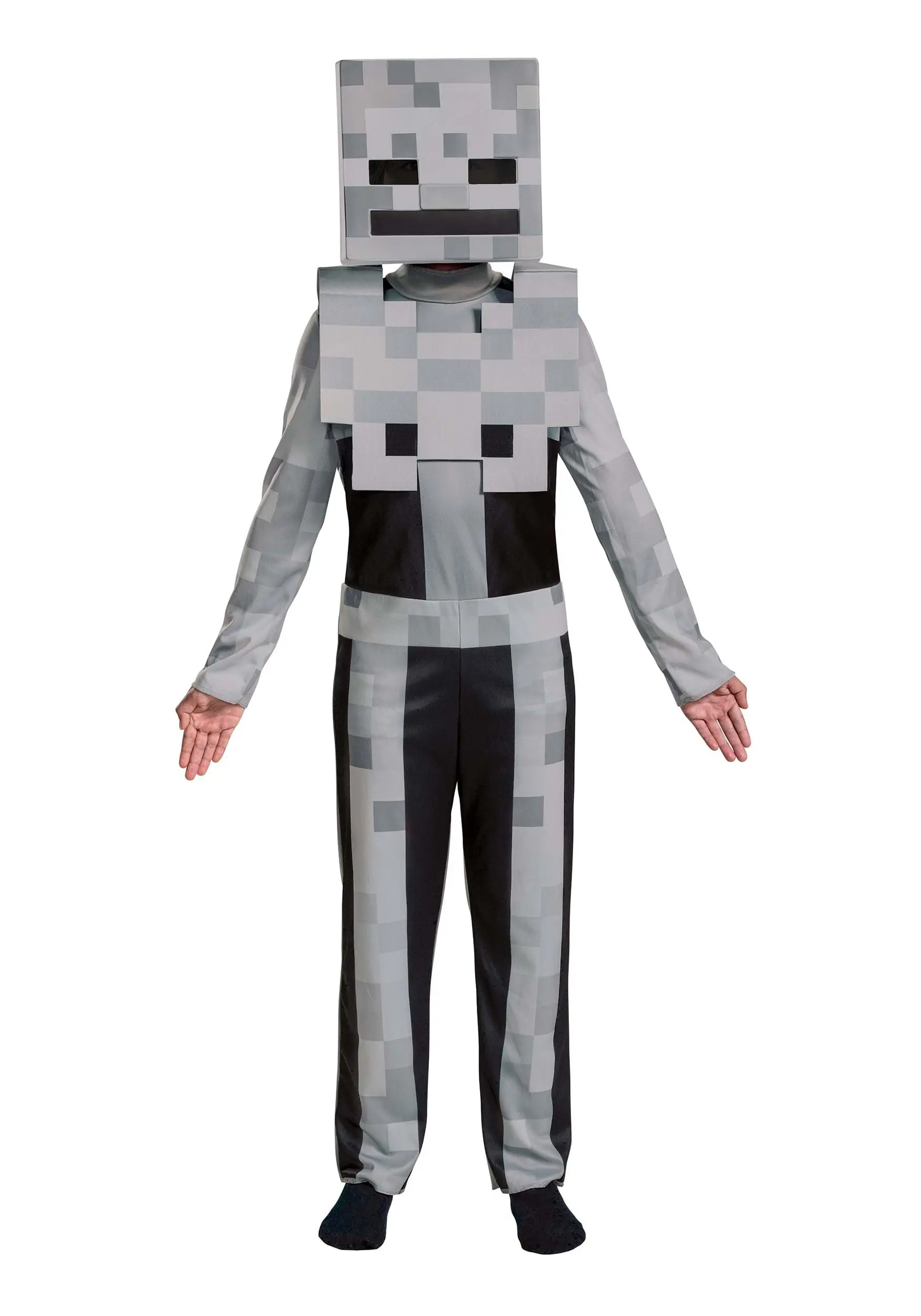 Disguise Minecraft Kid's Classic Skeleton Costume - Image 4