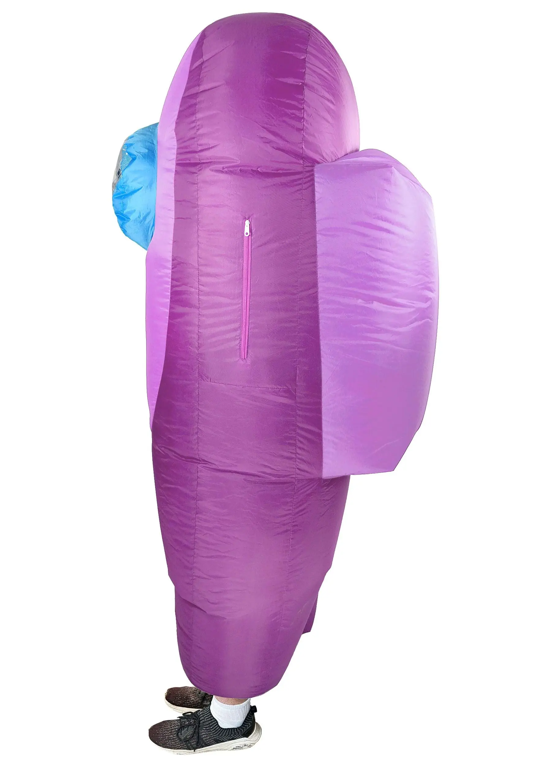Studio Halloween Purple Sus Crewmate Killer Costume For Kids - Image 3