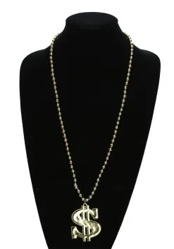 Forplay Deluxe Dollar Sign Necklace