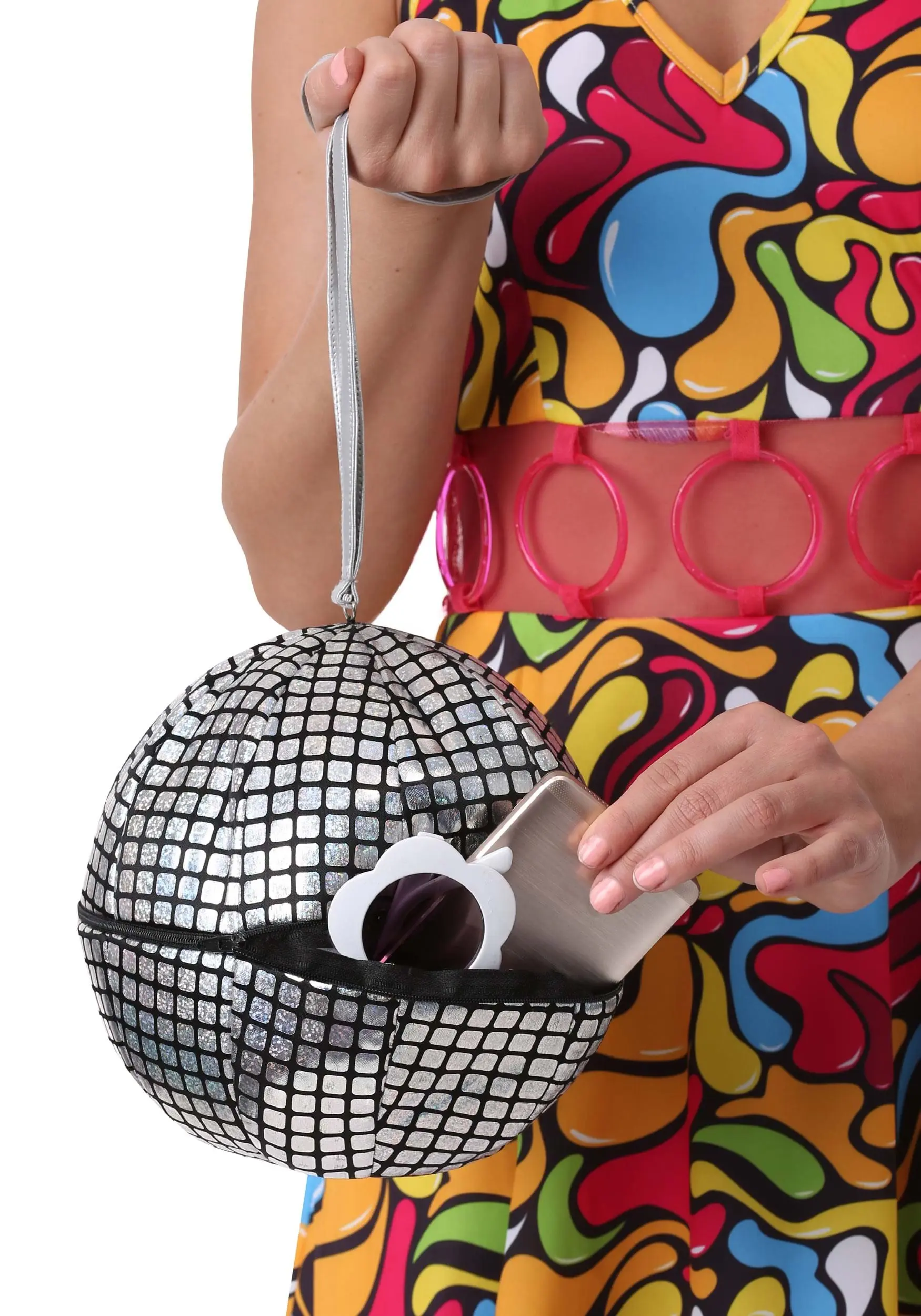 Fun Costumes Disco Ball Purse