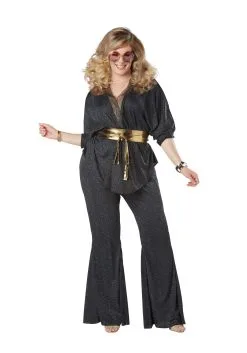 California Costume Collection Disco Dazzler Plus Size Womens Costume