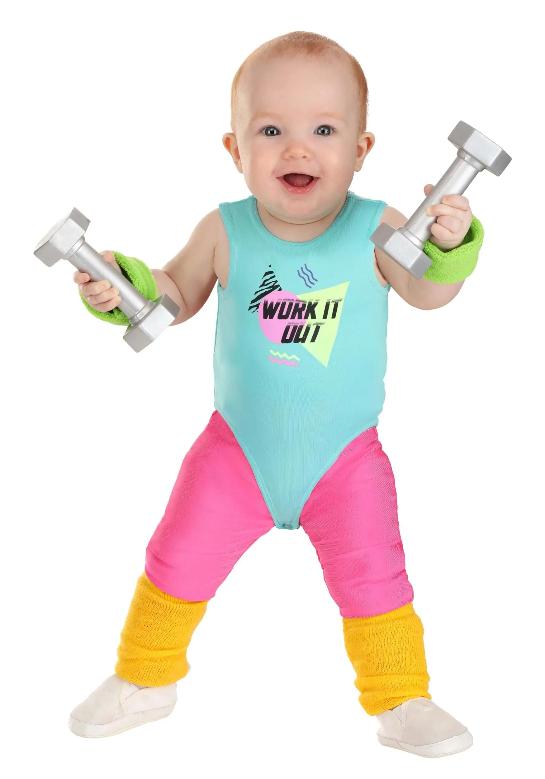 Fun Costumes Totally 80s Workout Costume For Infants