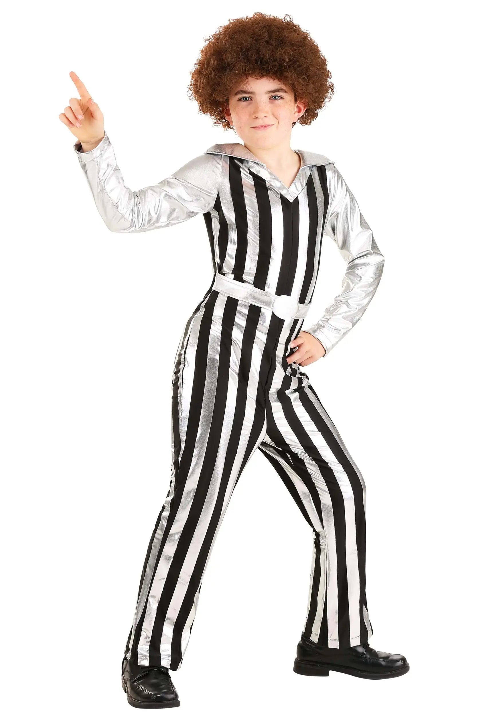 Fun Costumes Dazzling Disco Dude Costume For Kid's