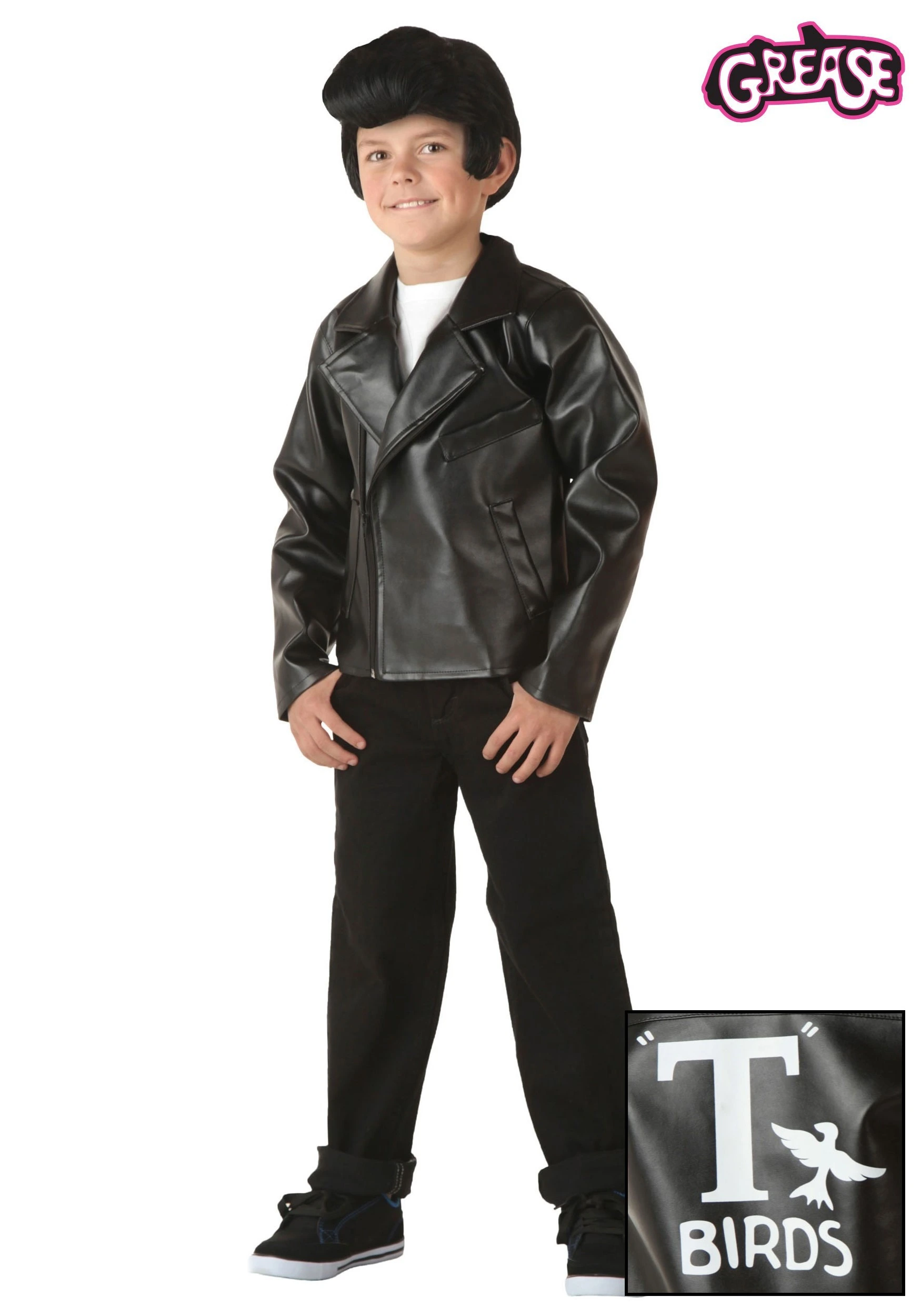 Fun Costumes Kids Grease T-Birds Jacket Costume