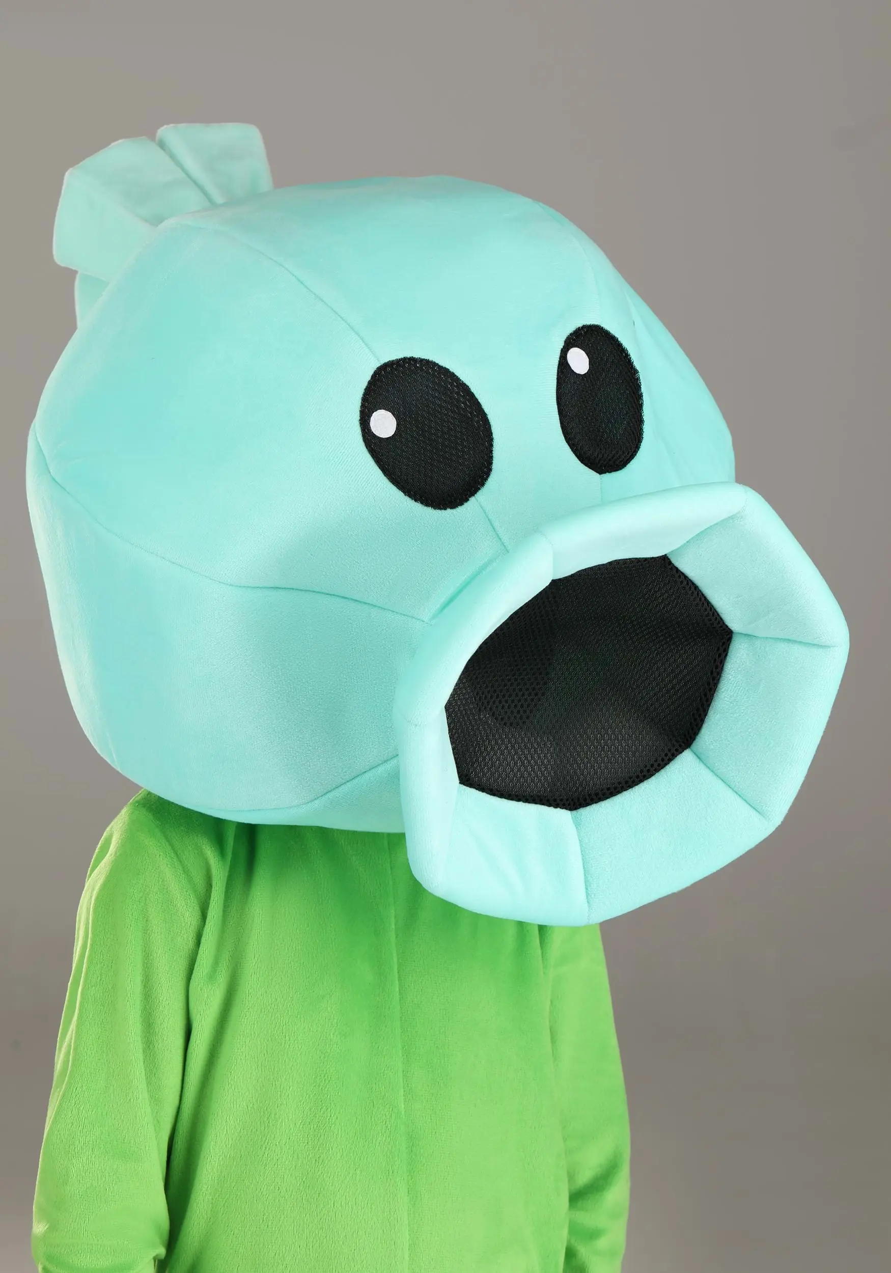 Fun Costumes Kid's Plants Vs Zombies Snow Pea Costume Jumpsuit - Image 2