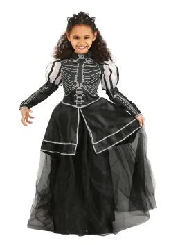 Suzhou Zhongsheng Imp & Exp Co., Ltd Girl's Skeleton Princess Costume