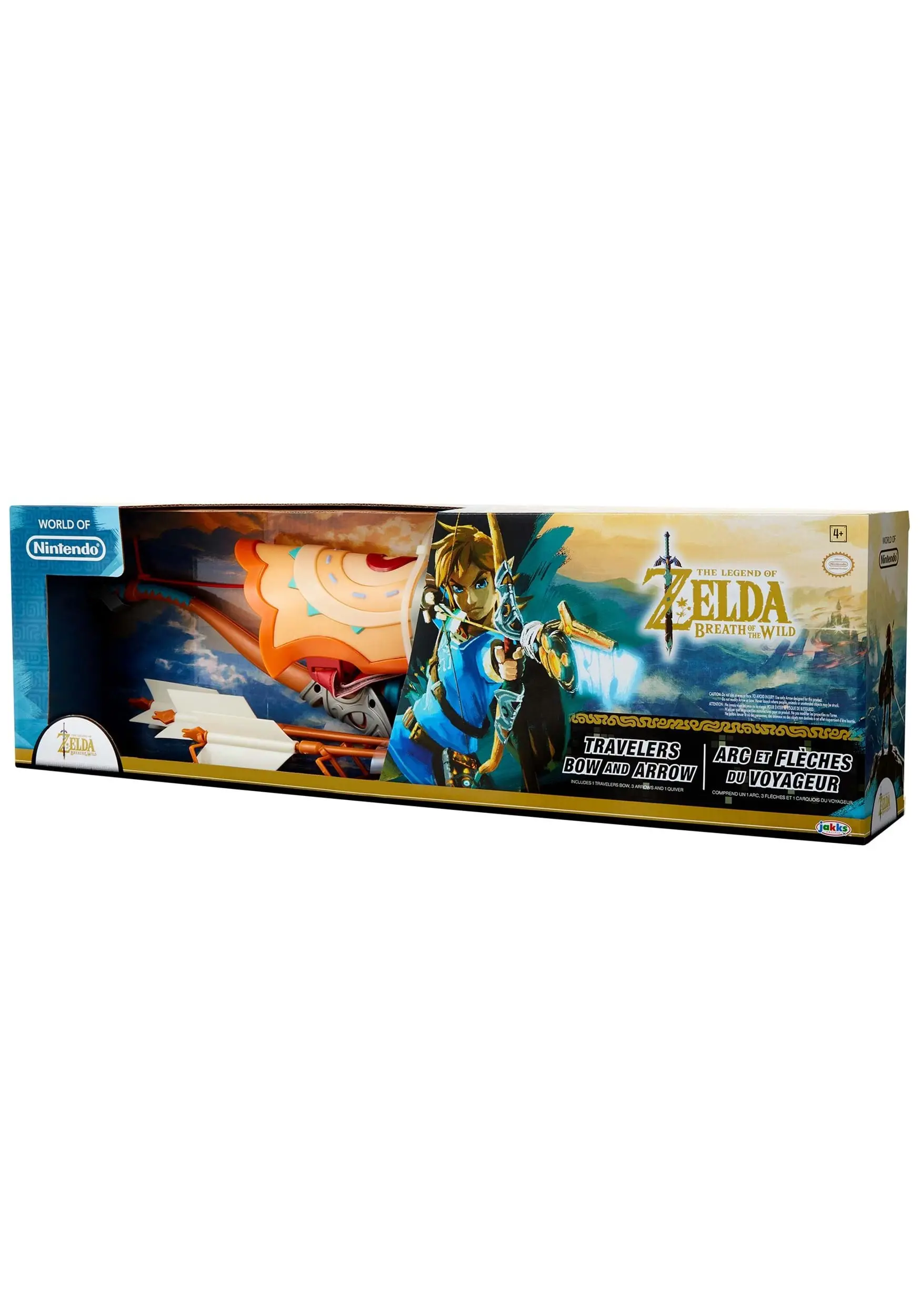 JAKKS PACIFIC Legend Of Zelda Breath Of The Wild Traveler's Bow & Arrow Accessory - Image 6
