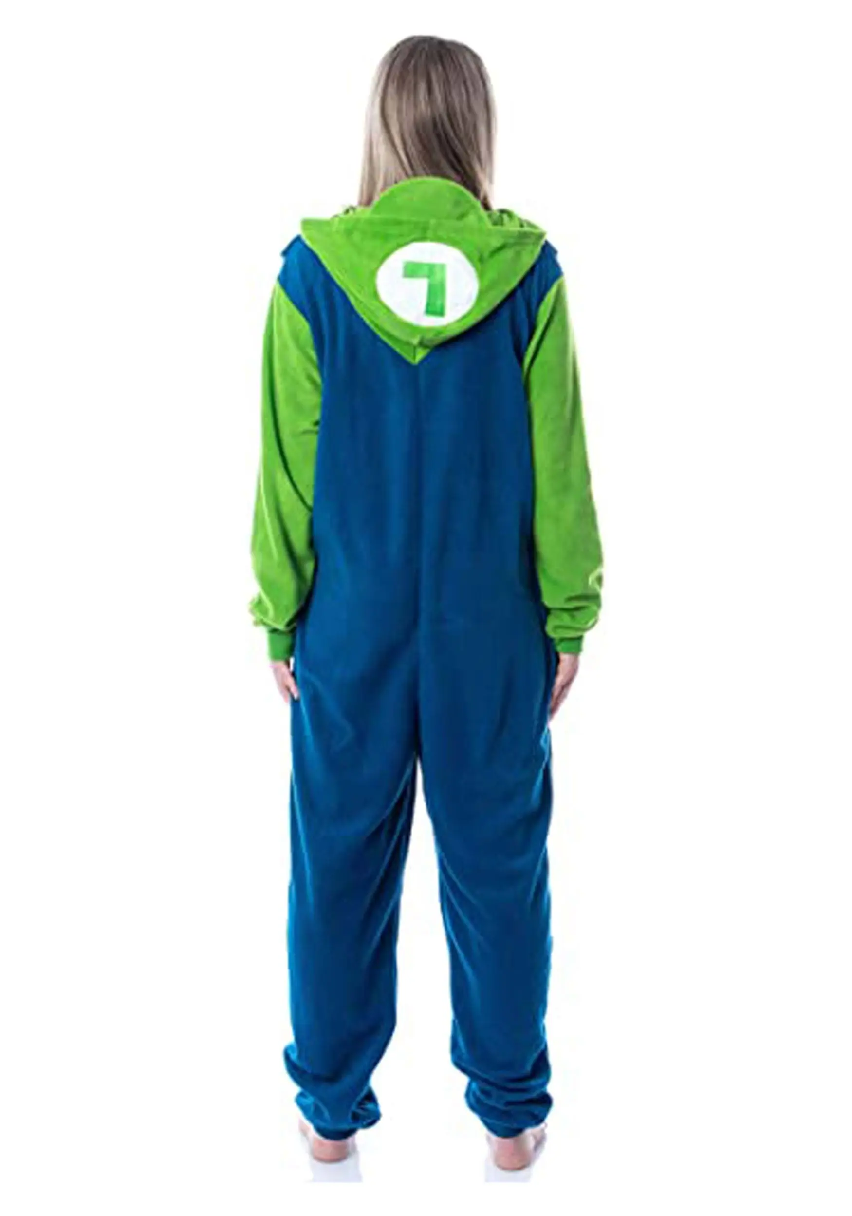 MJC International Adult Luigi Unisex Microfleece Union Suit - Image 2