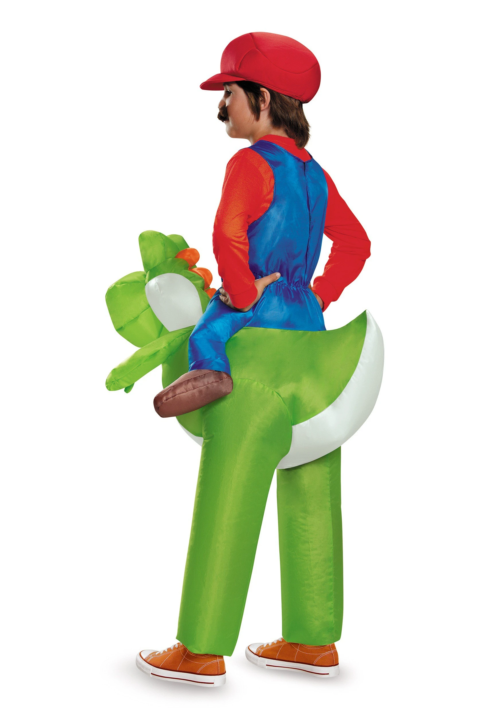 Disguise Mario Riding Yoshi Child Costume - Image 2