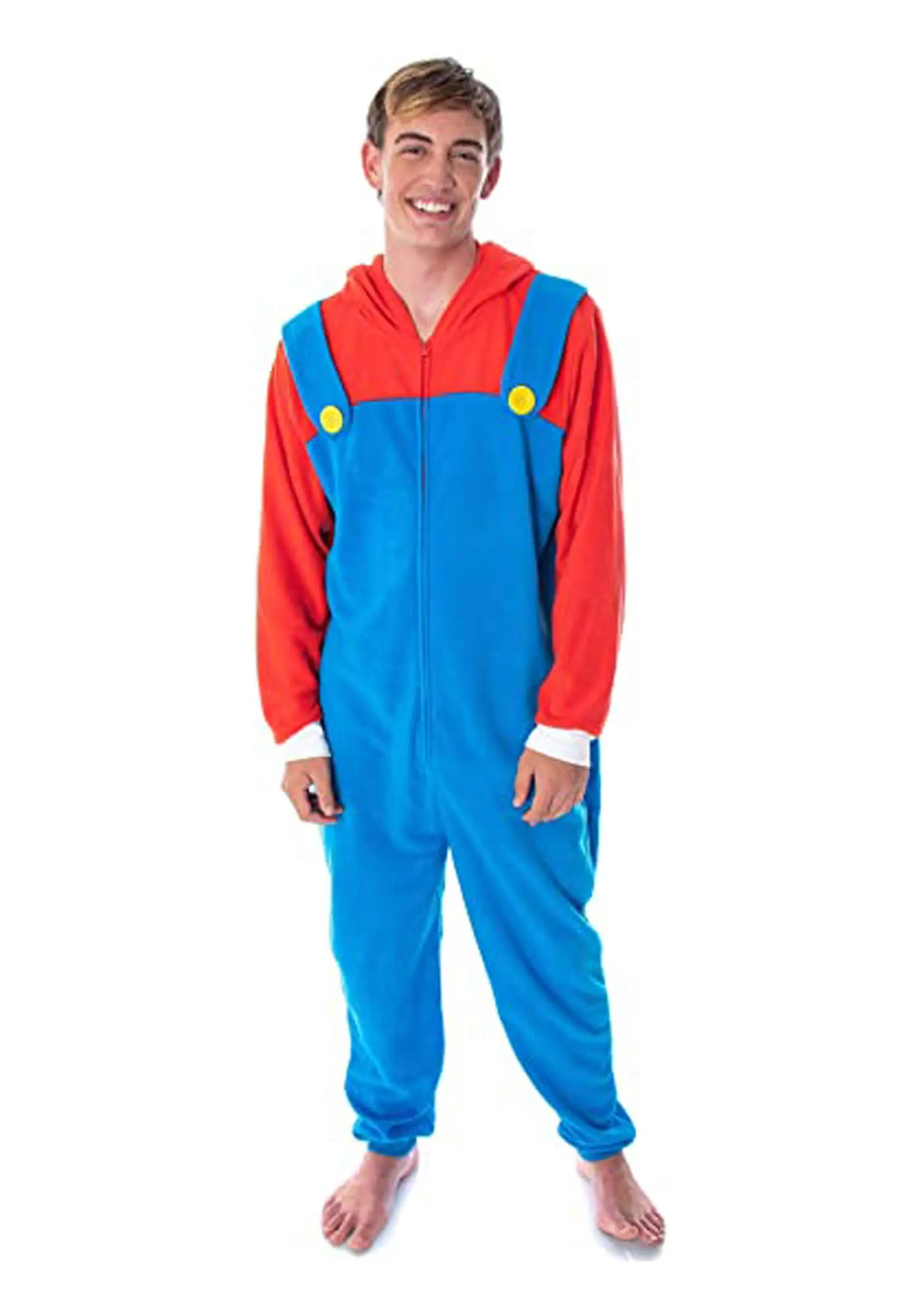 MJC International Unisex Microfleece Mario Union Suit - Image 3