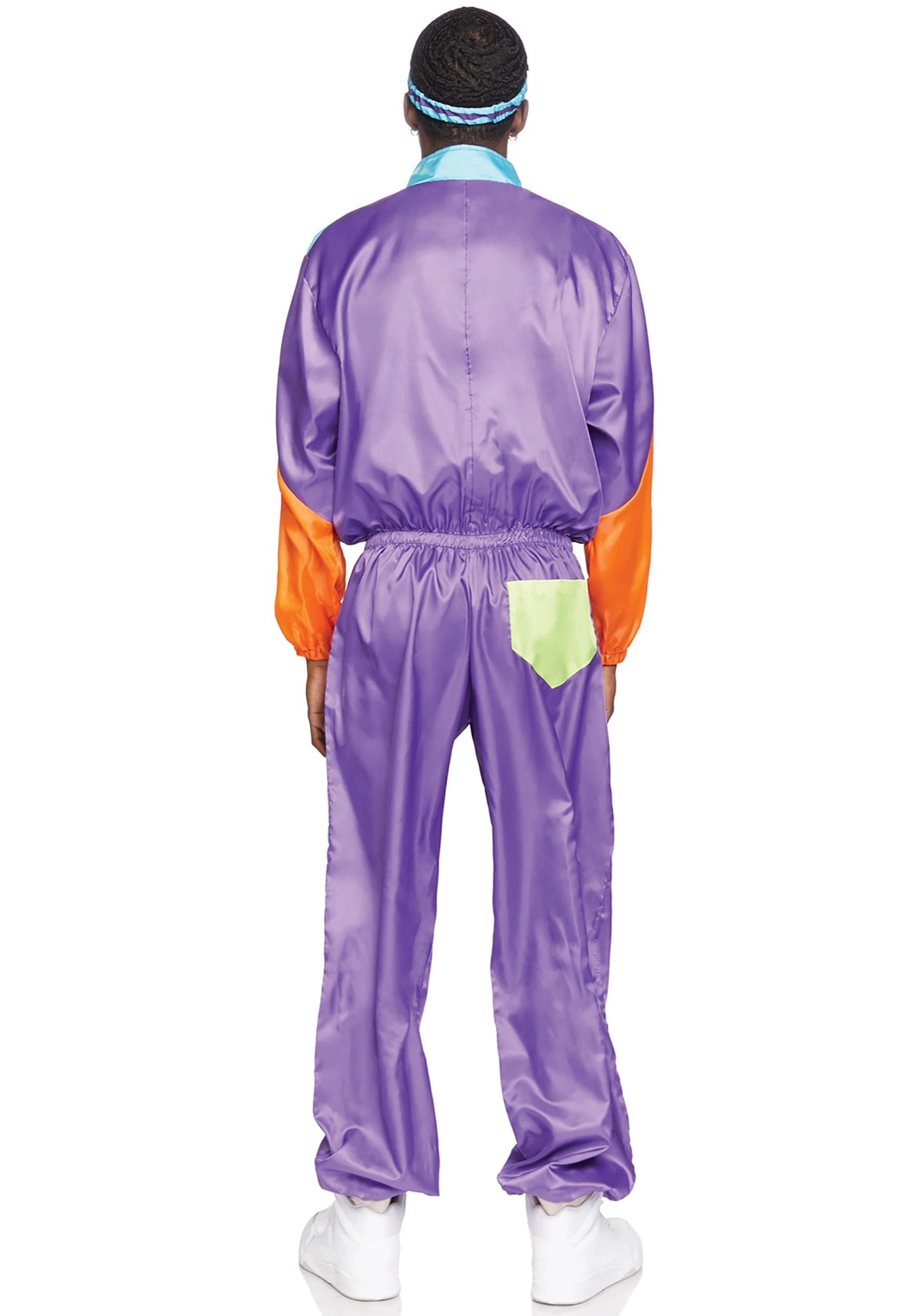 LEG AVENUE Awesome 80s Men's Track Suit Costume - Image 4