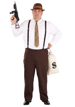 Fun Costumes Men's Plus Size Clyde Costume