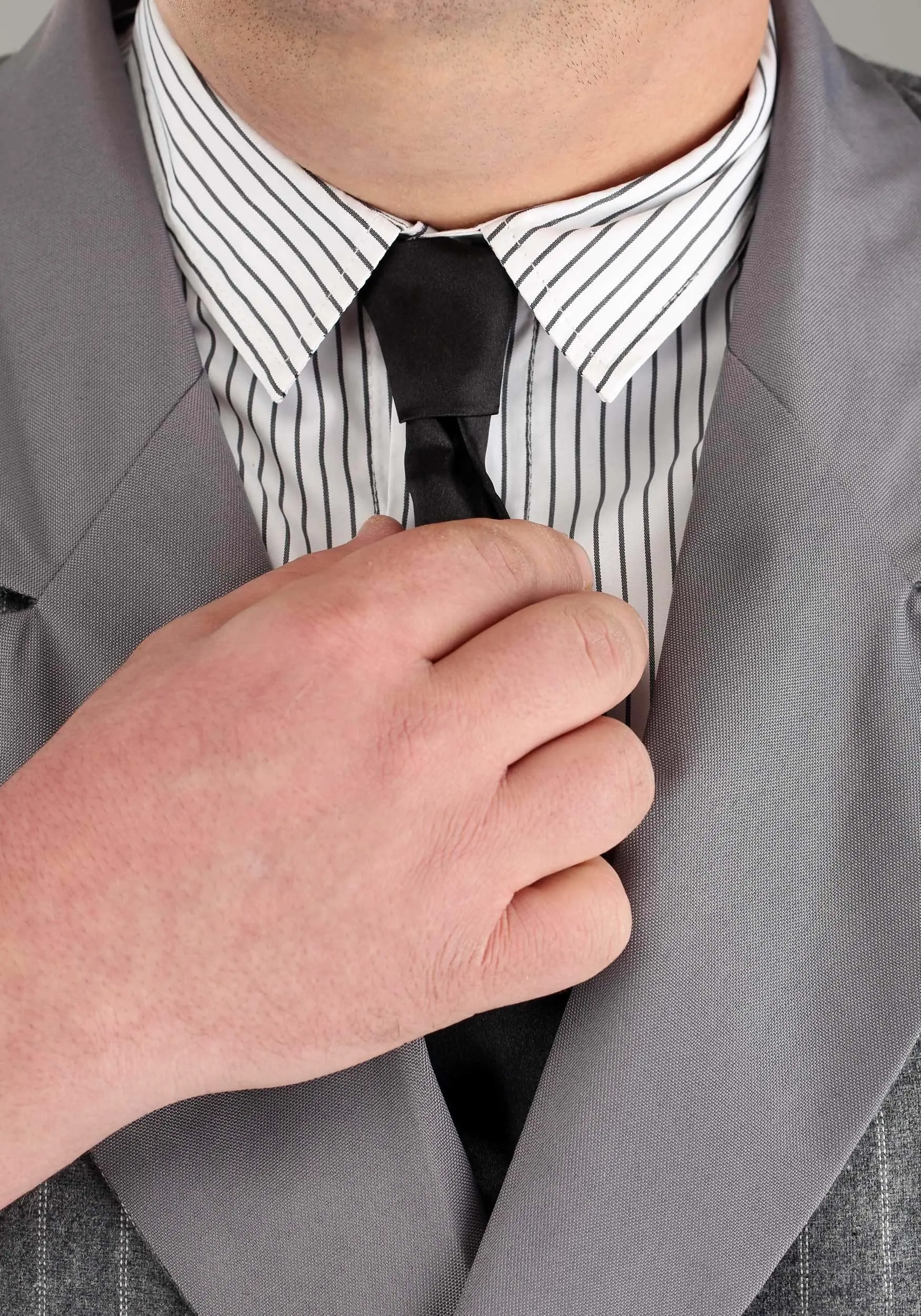 Fun Costumes Plus Size Ruthless Gangster Men's Costume - Image 3