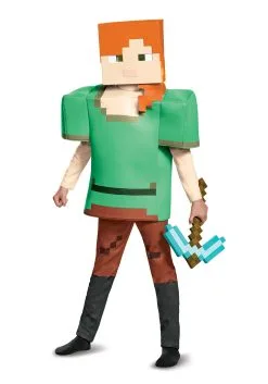 Disguise Minecraft Alex Deluxe Child Costume