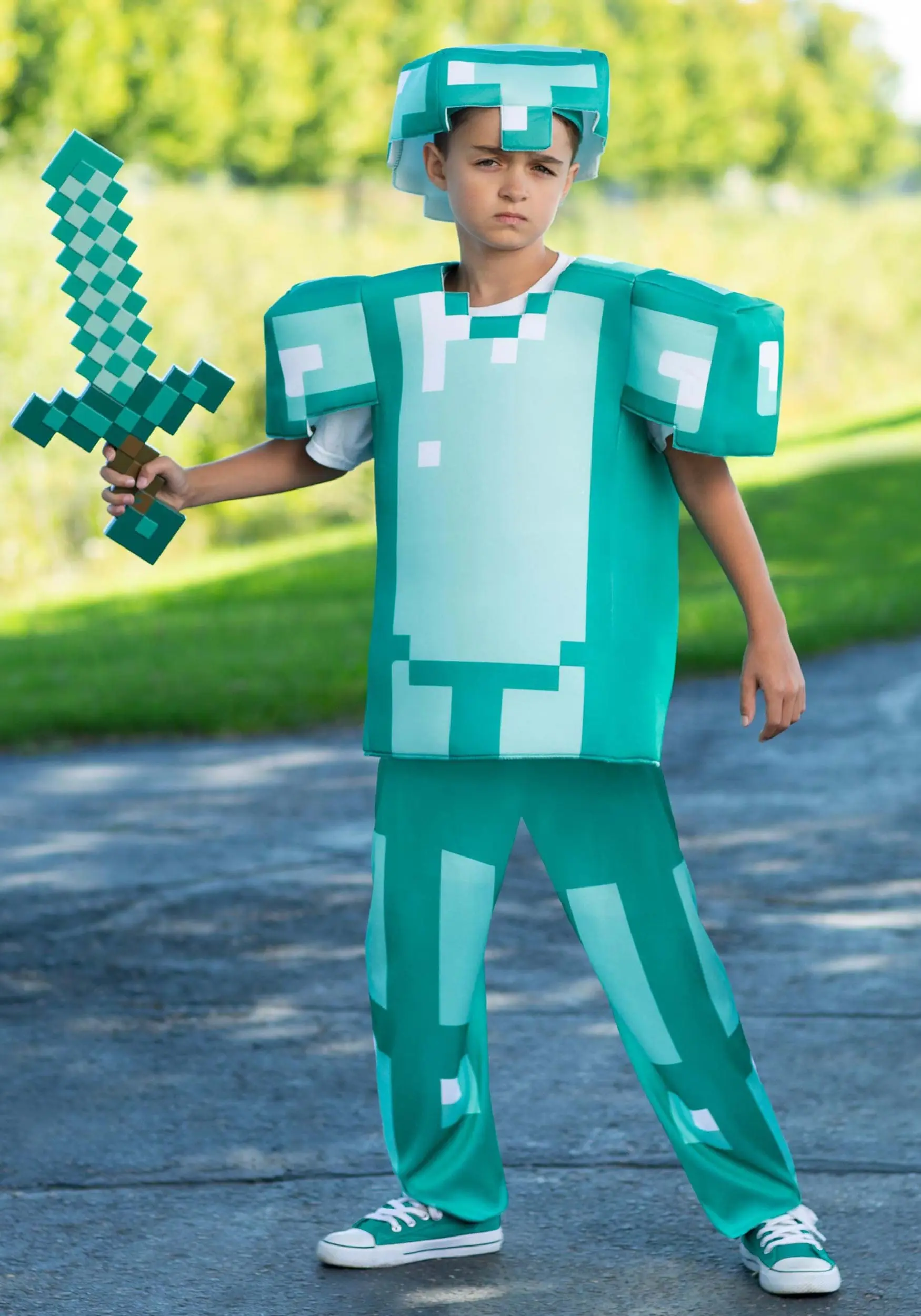 Disguise Deluxe Minecraft Armor Kid's Costume - Image 3