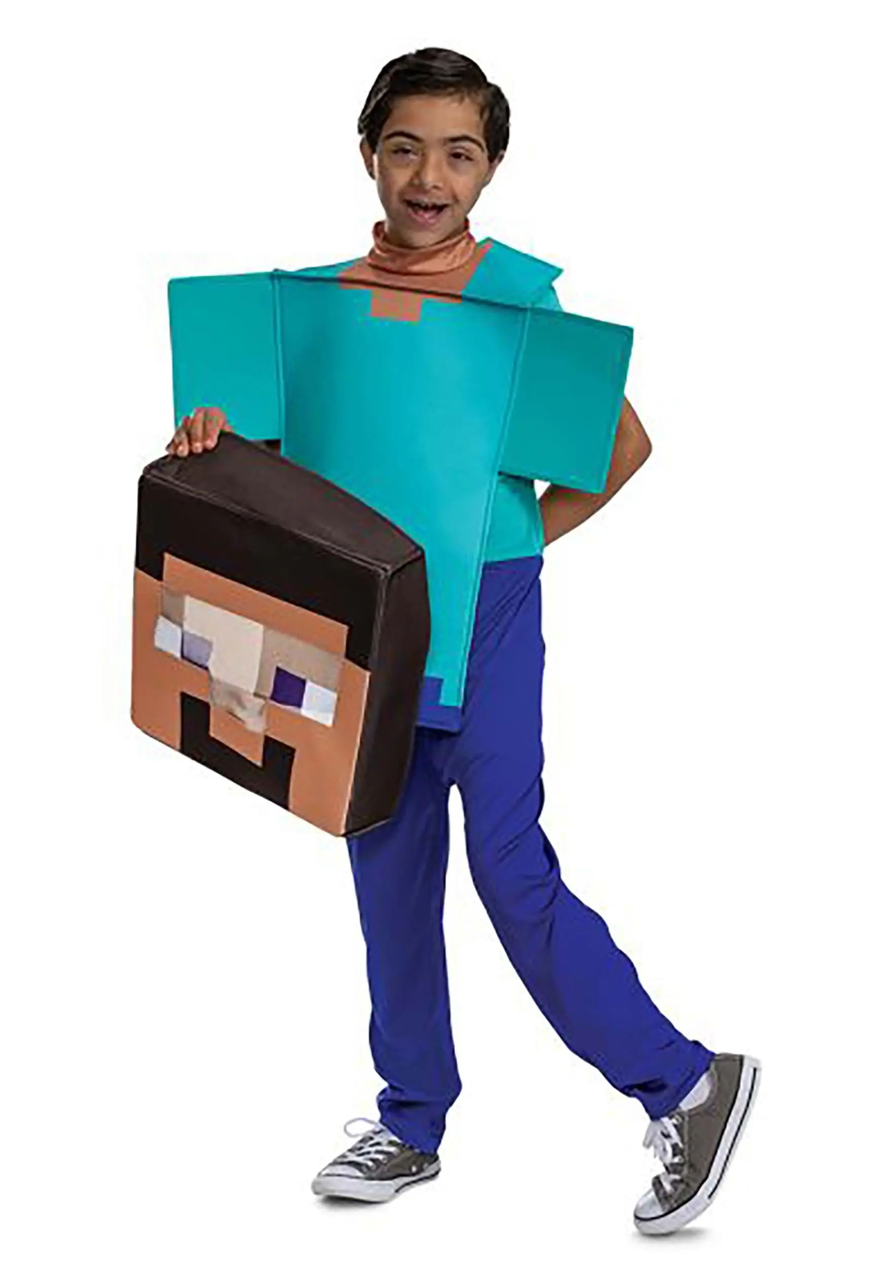 Disguise Minecraft Child Adaptive Steve Costume - Image 2