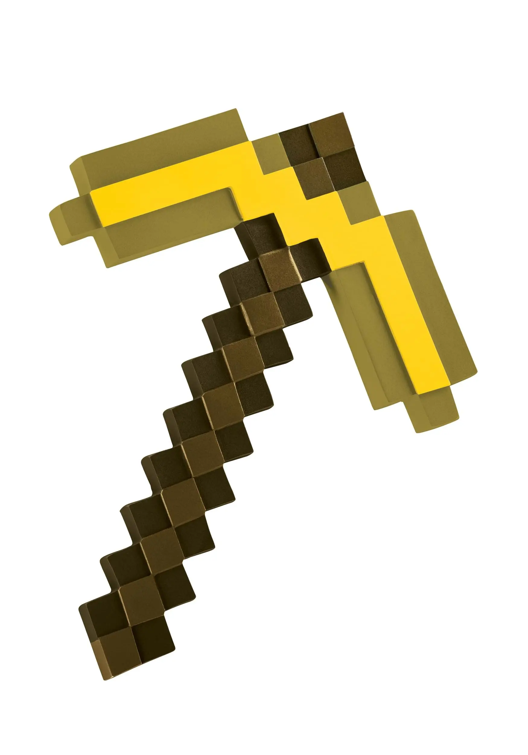 Disguise Gold Minecraft Pickaxe Tool Accessory