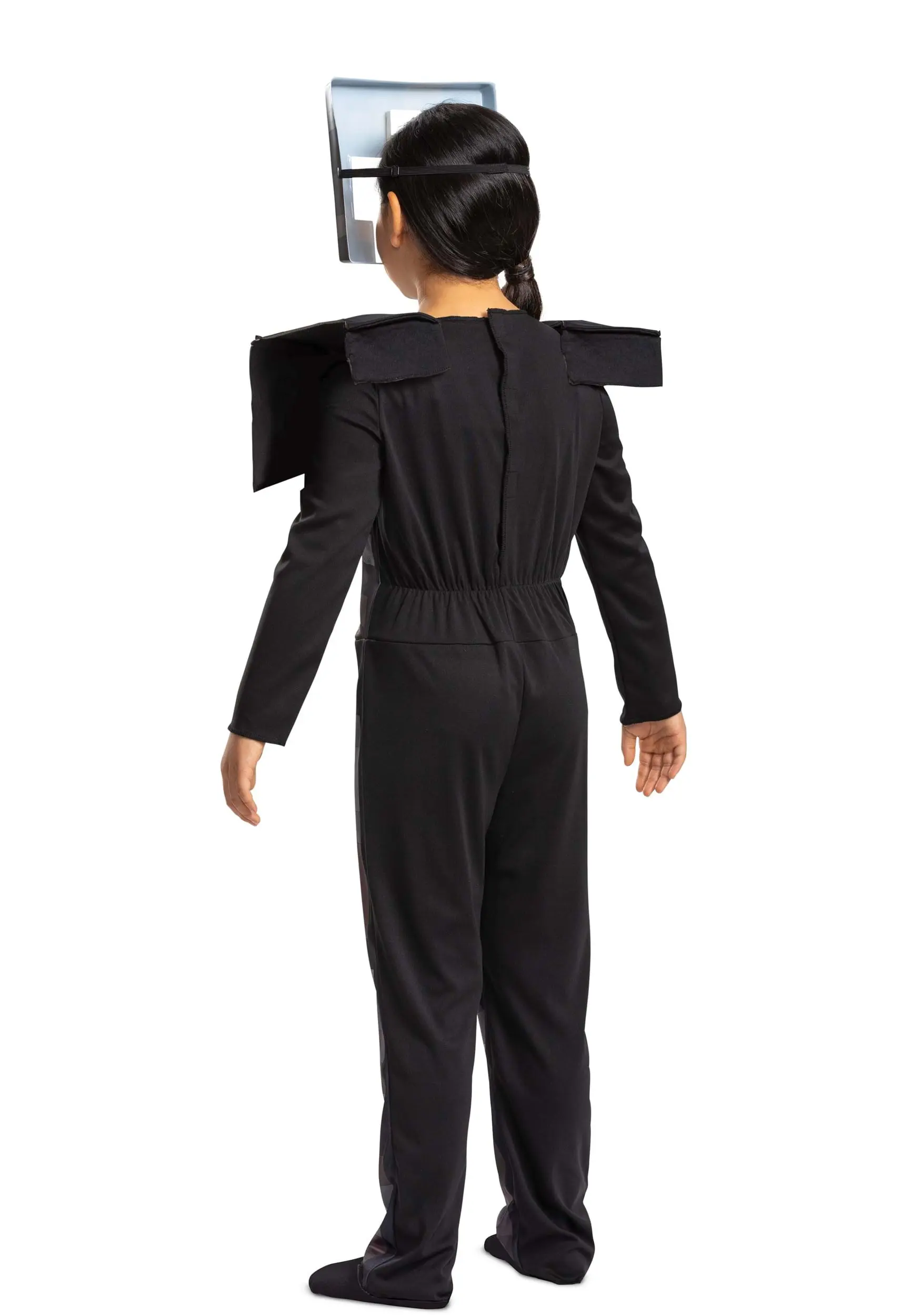 Disguise Kid's Minecraft Netherite Armor Jumpsuit Classic Costume - Image 2