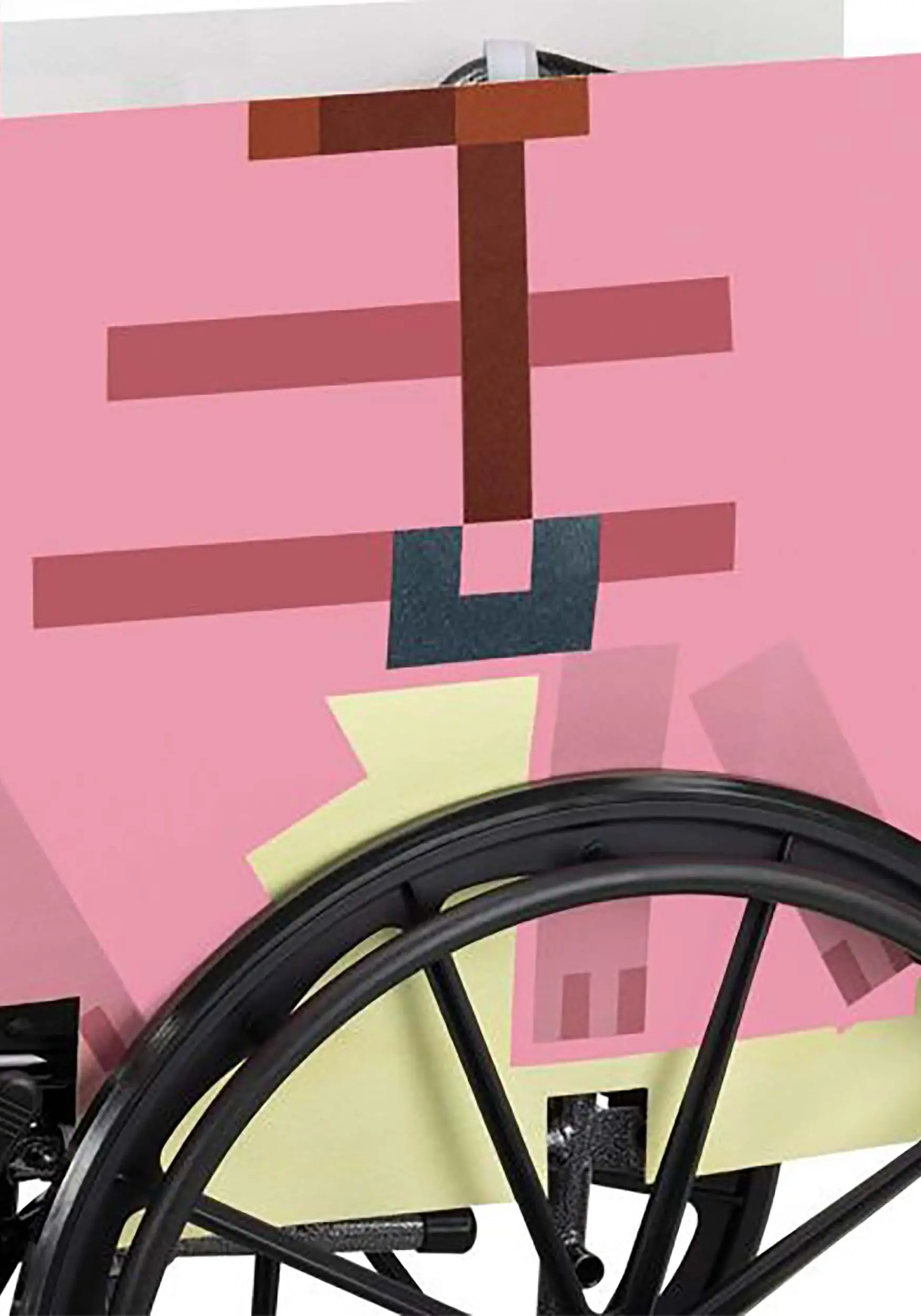 Disguise Minecraft Pig Adaptive Wheelchair Cover - Image 3