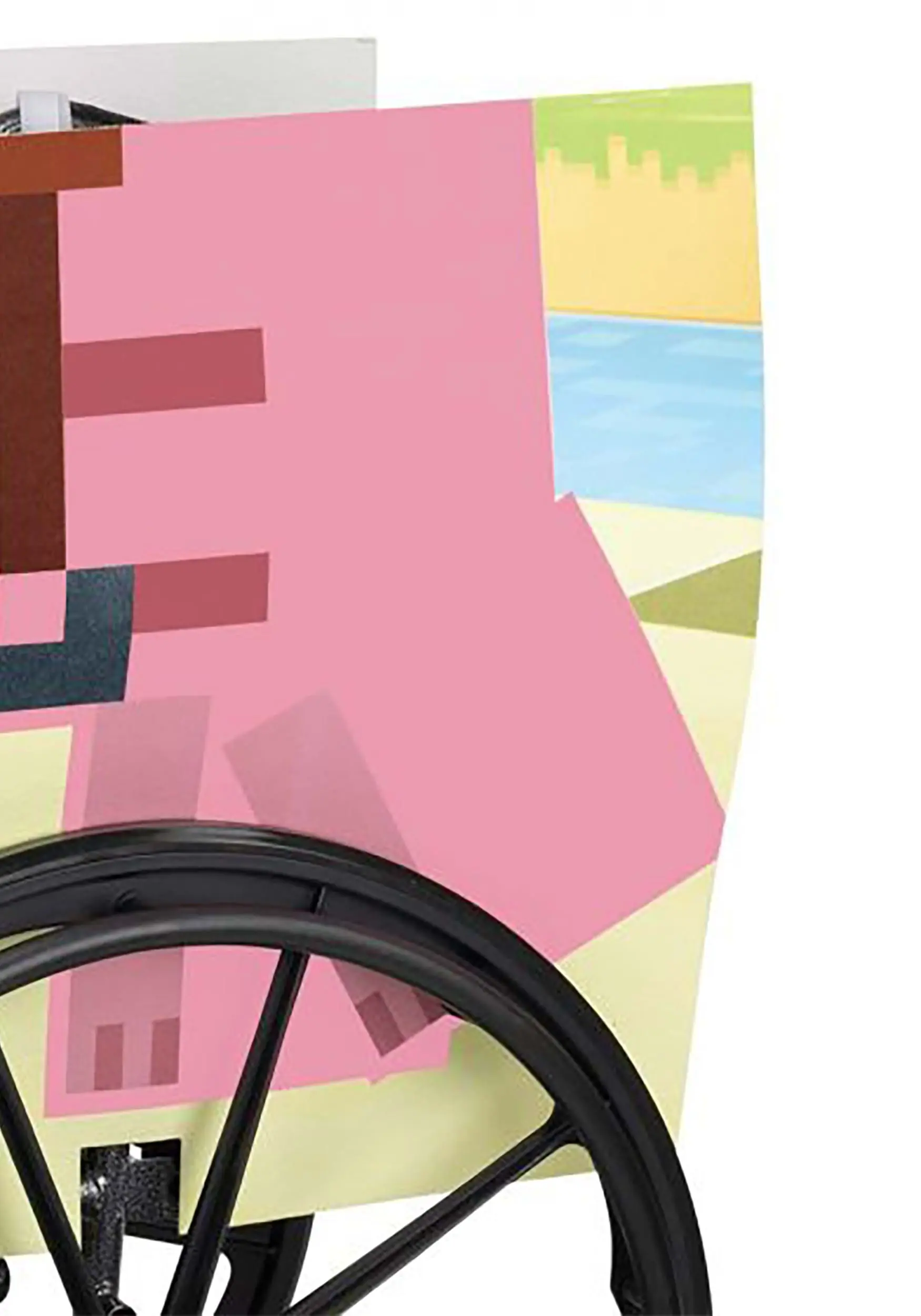 Disguise Minecraft Pig Adaptive Wheelchair Cover - Image 4