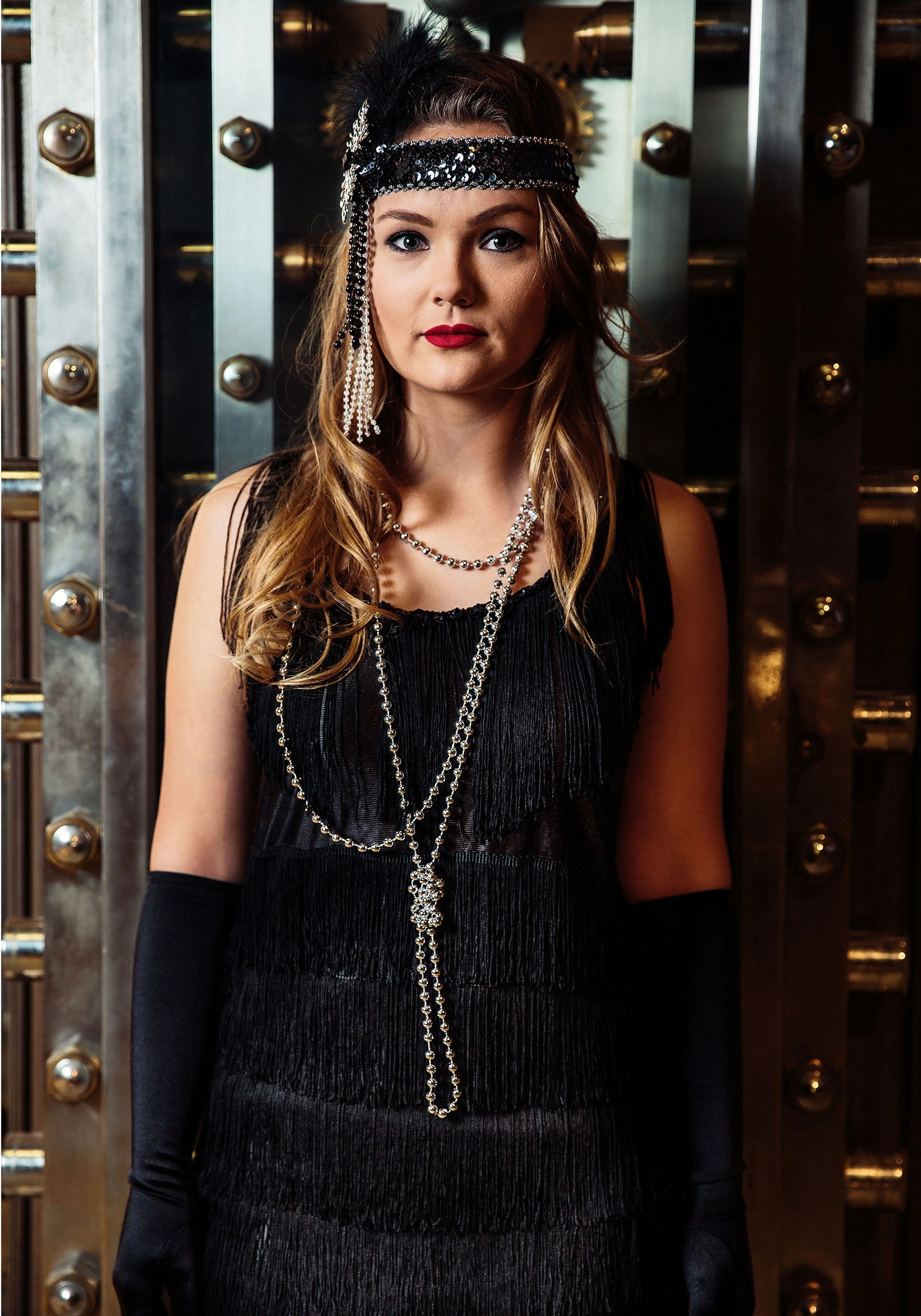 Fun Costumes Plus Size 1920's Flapper Costume - Image 3