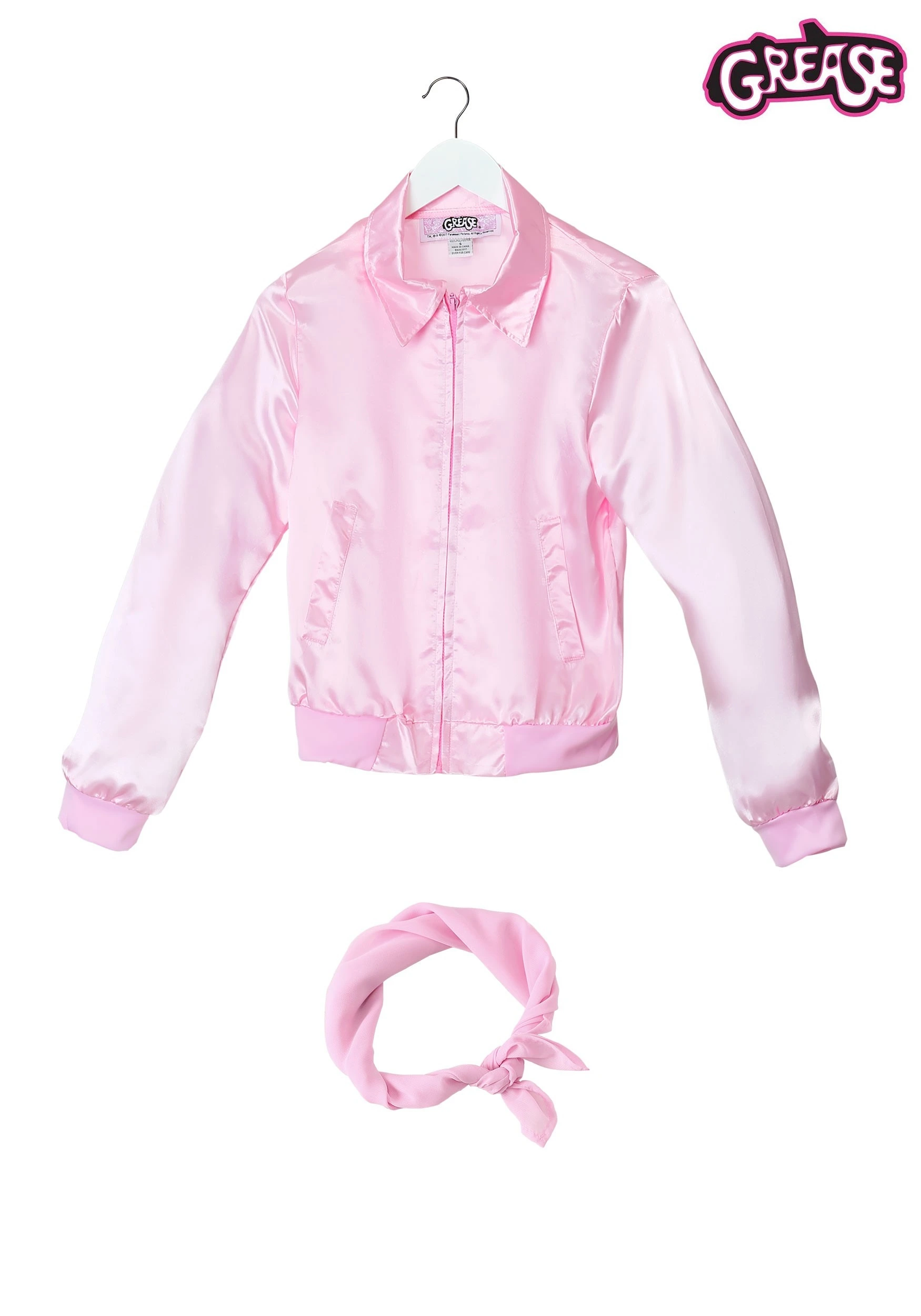 Fun Costumes Grease Plus Size Pink Ladies Costume Jacket - Image 7