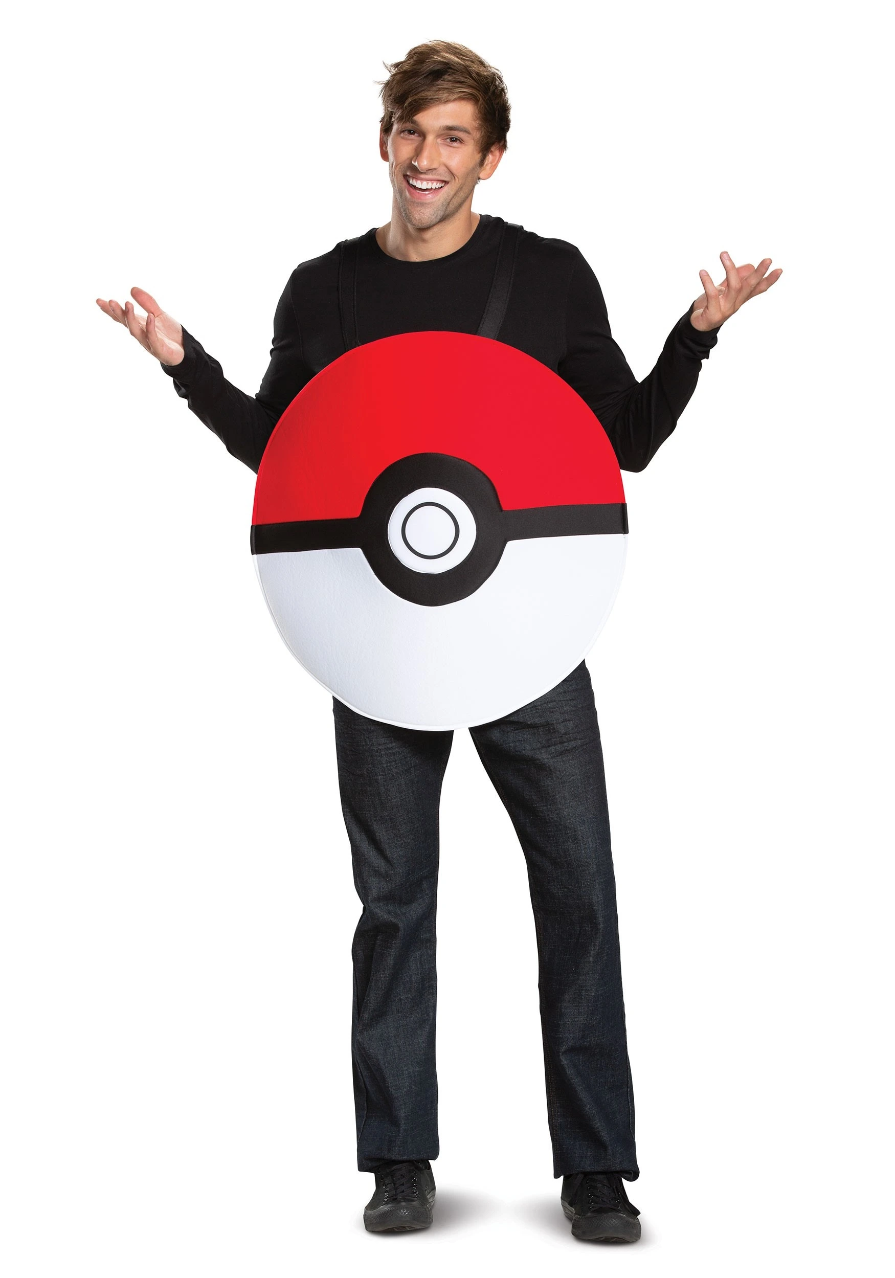 Disguise Pokémon Adult Poké Ball Classic Costume - Image 2
