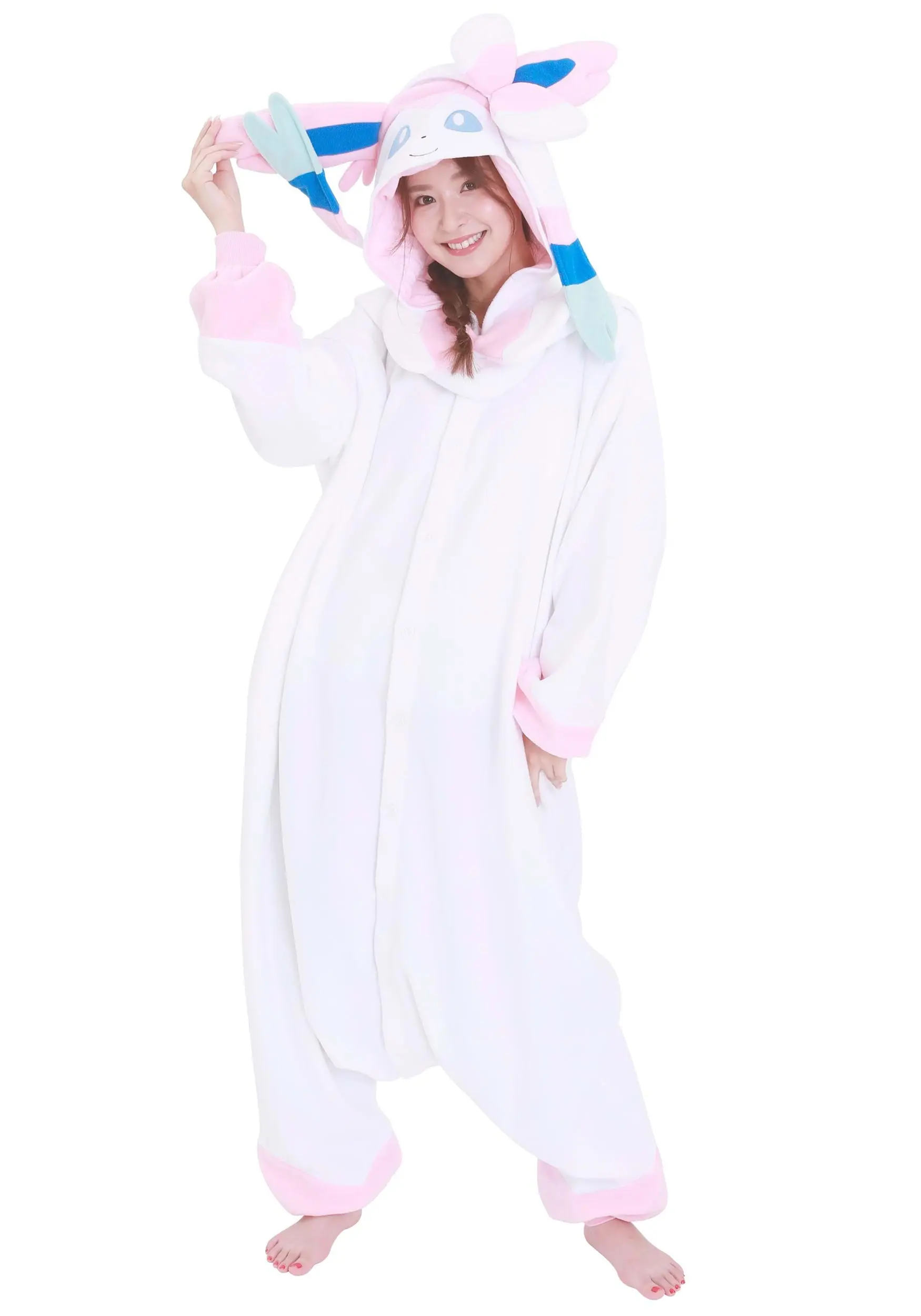 Sazac Adult Pokémon Sylveon Kigurumi