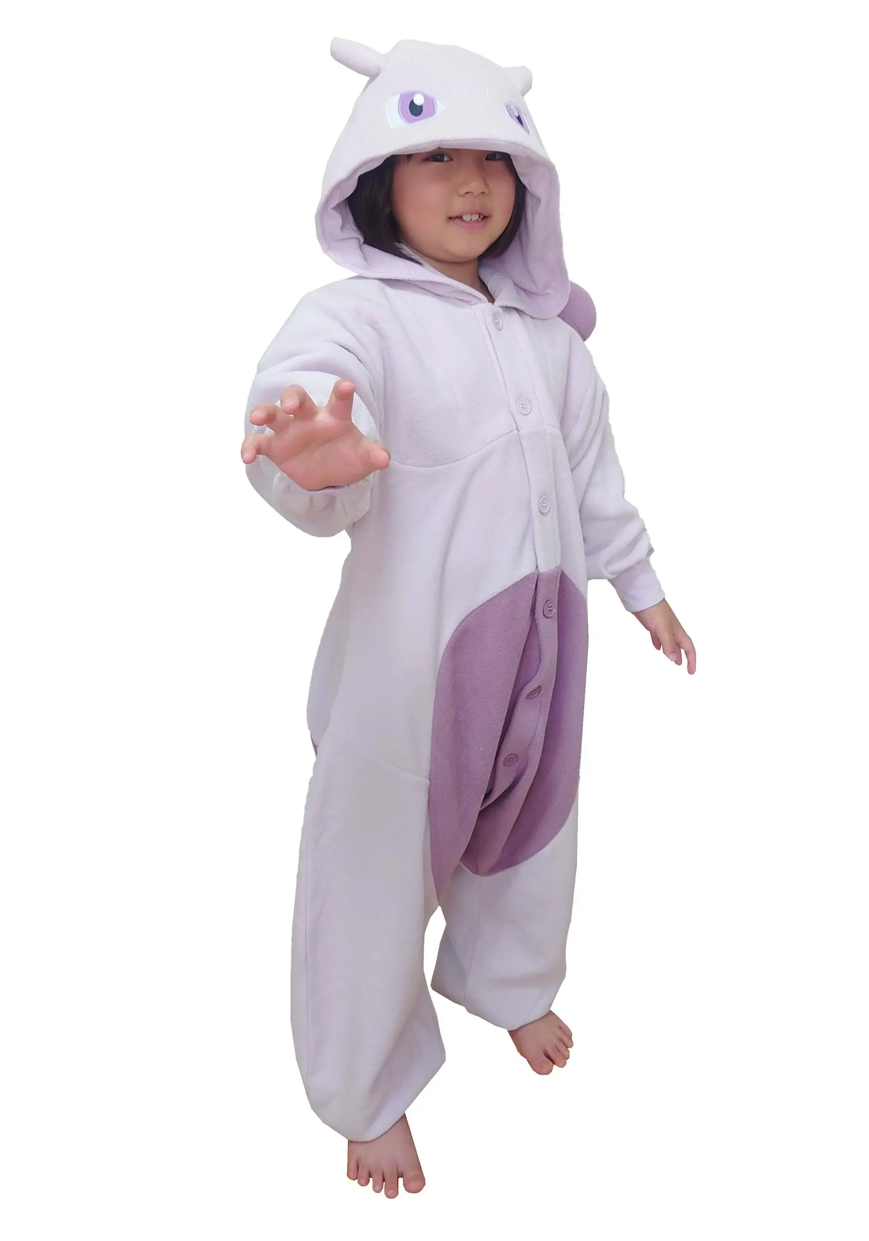 Sazac Kid's Pokémon Mewtwo Kigurumi Costume - Image 4