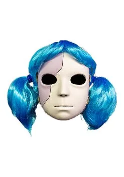 TRICK OR TREAT STUDIOS Sally Face Mask And Wig Combo For Adults