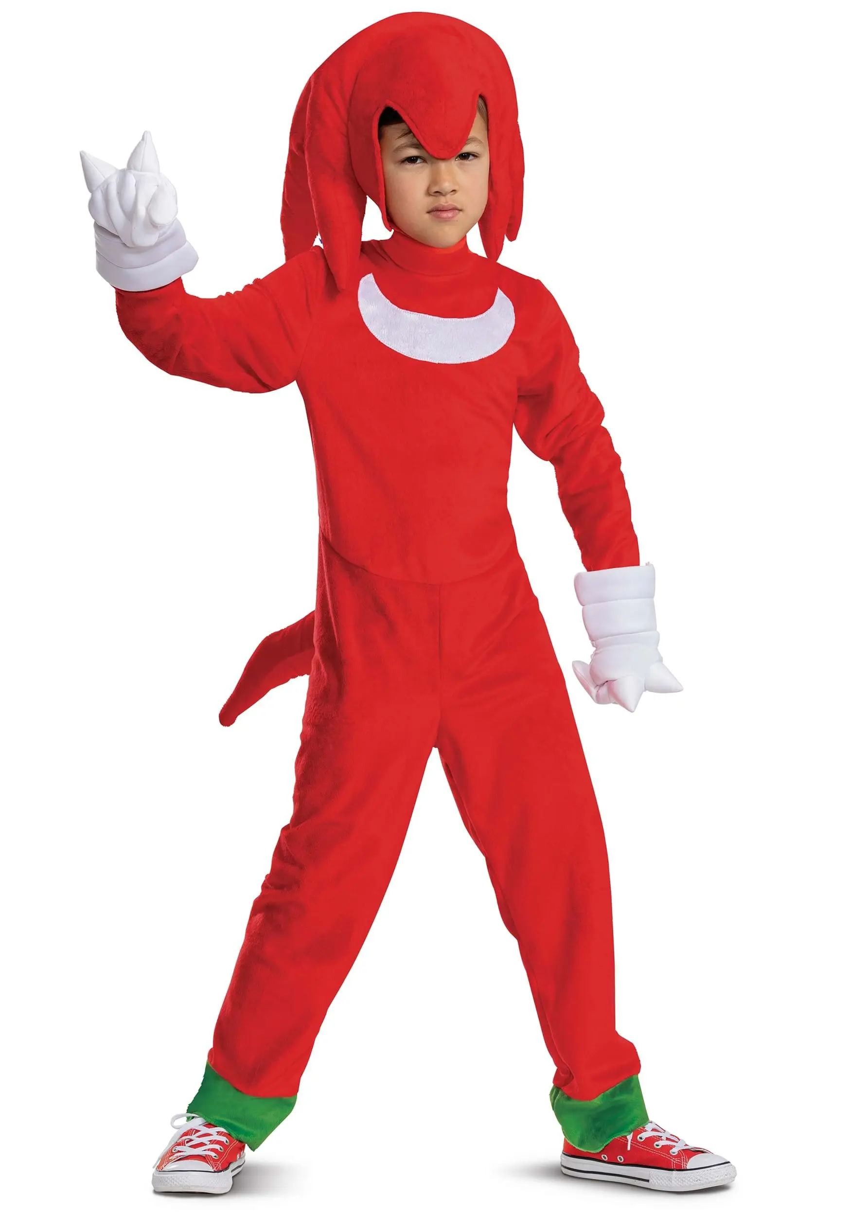 Disguise Limited Sonic 2 Knuckles Deluxe Costume For Kids - Image 2