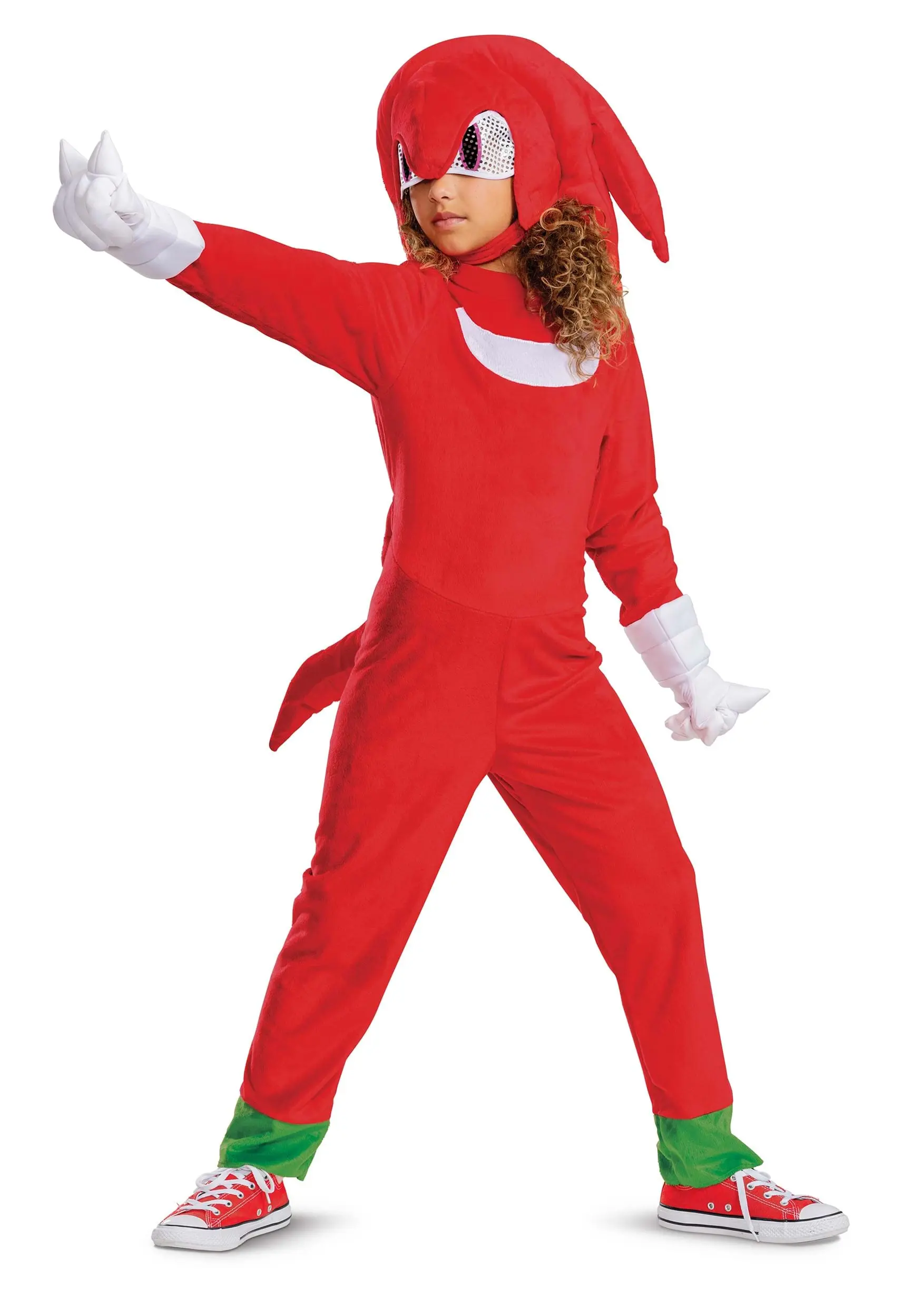 Disguise Limited Sonic 2 Knuckles Deluxe Costume For Kids - Image 3