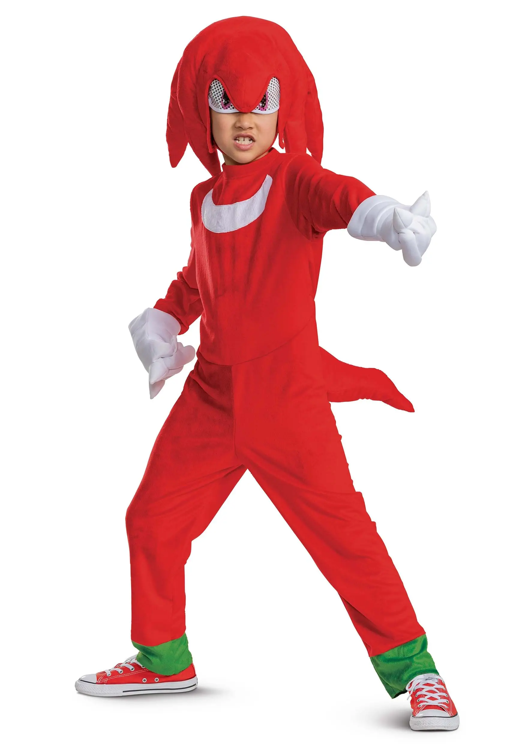 Disguise Limited Sonic 2 Knuckles Deluxe Costume For Kids