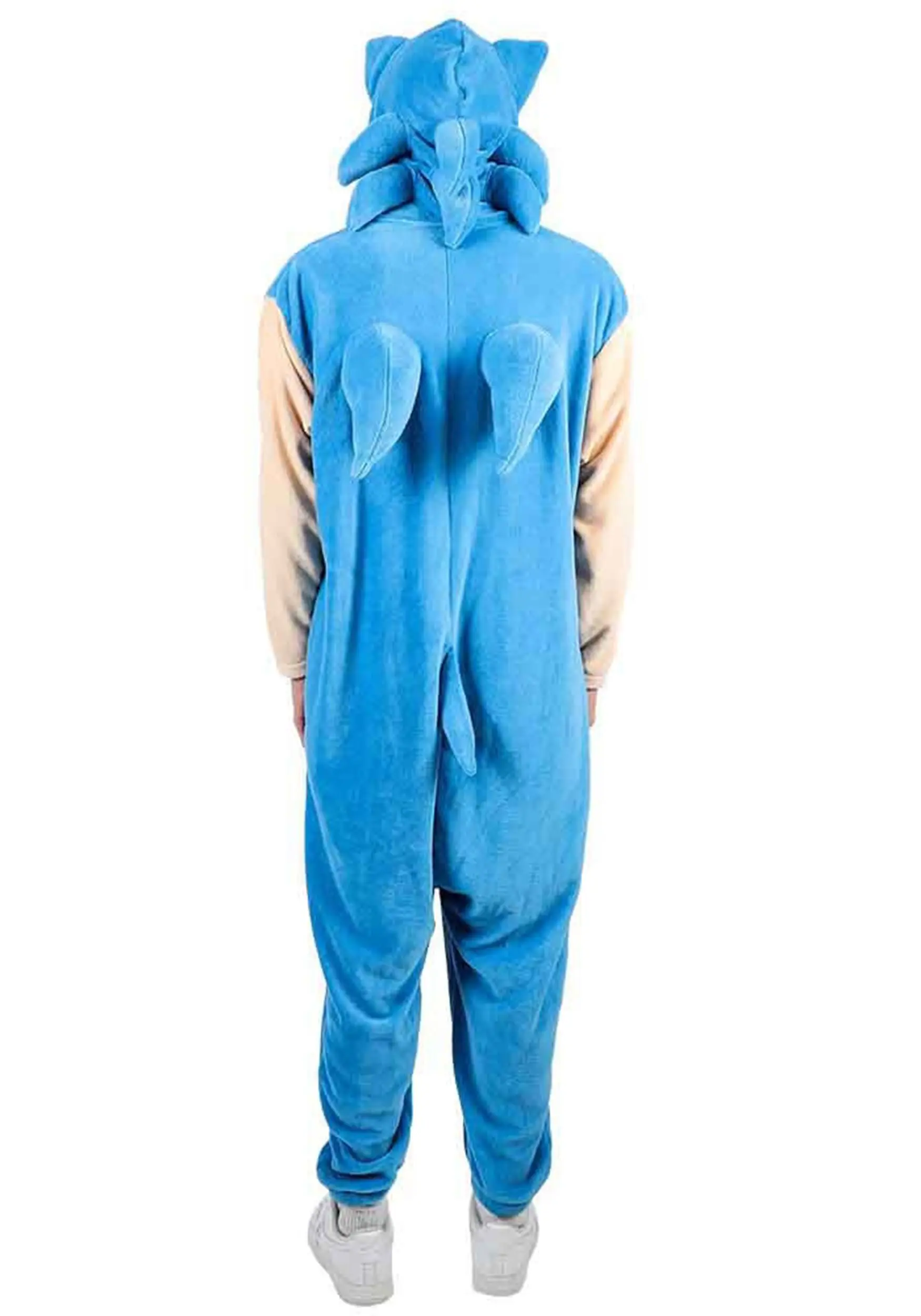Bioworld Merchandising / Independent Sales Adult Sonic The Hedgehog Cosplay Union Suit - Image 3