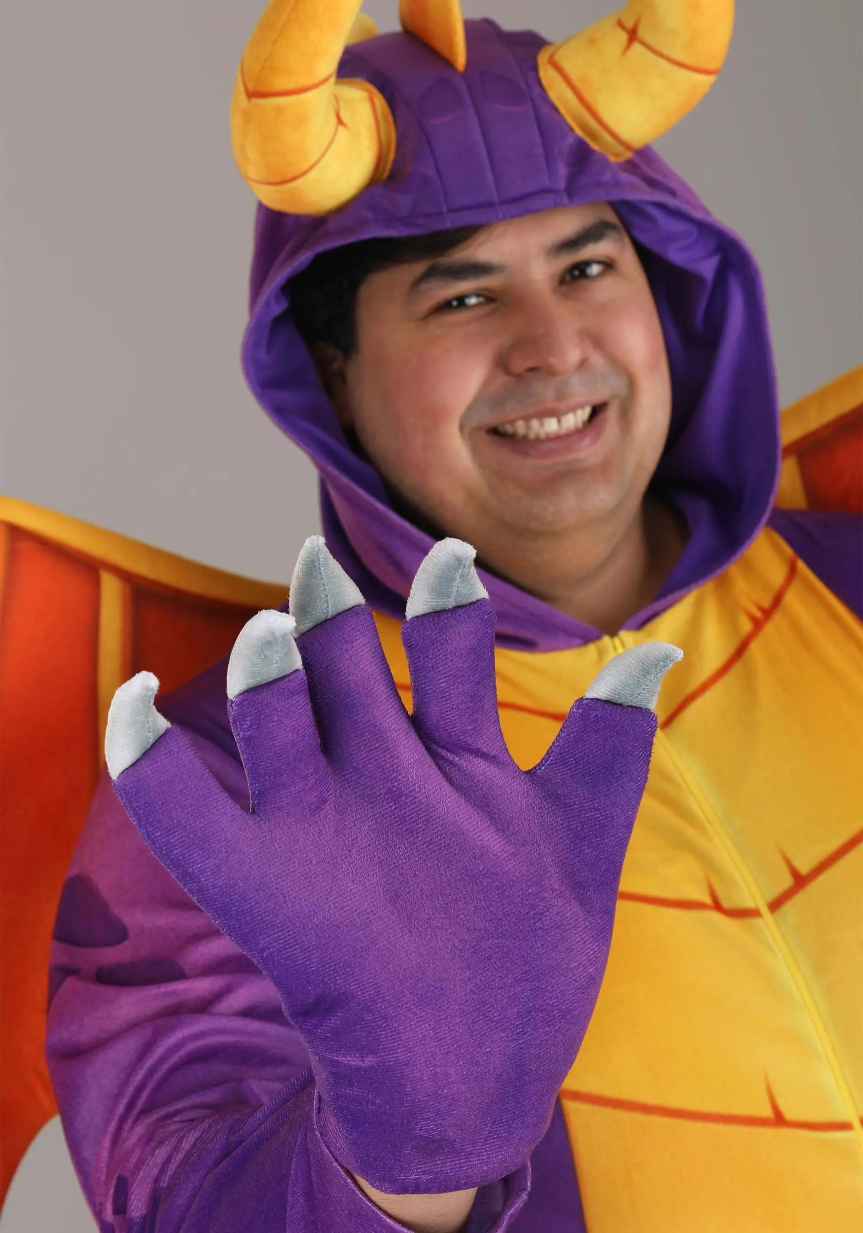Fun Costumes Spyro The Dragon Plus Size Adult Costume Jumpsuit - Image 5
