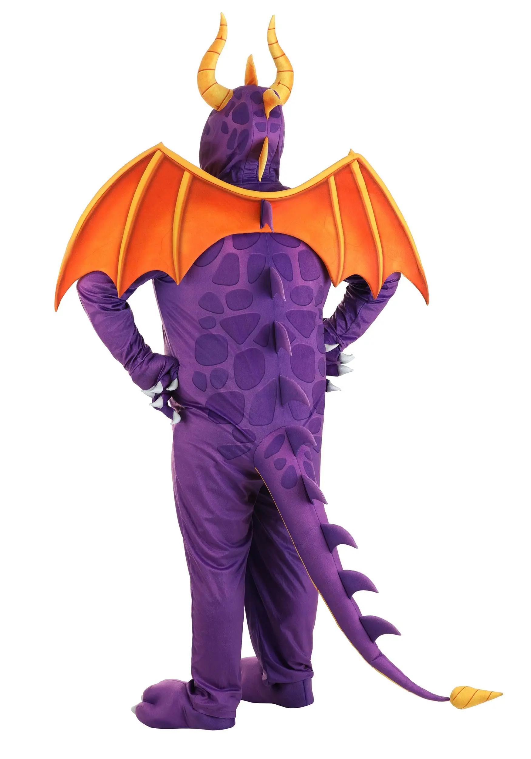 Fun Costumes Spyro The Dragon Plus Size Adult Costume Jumpsuit - Image 7