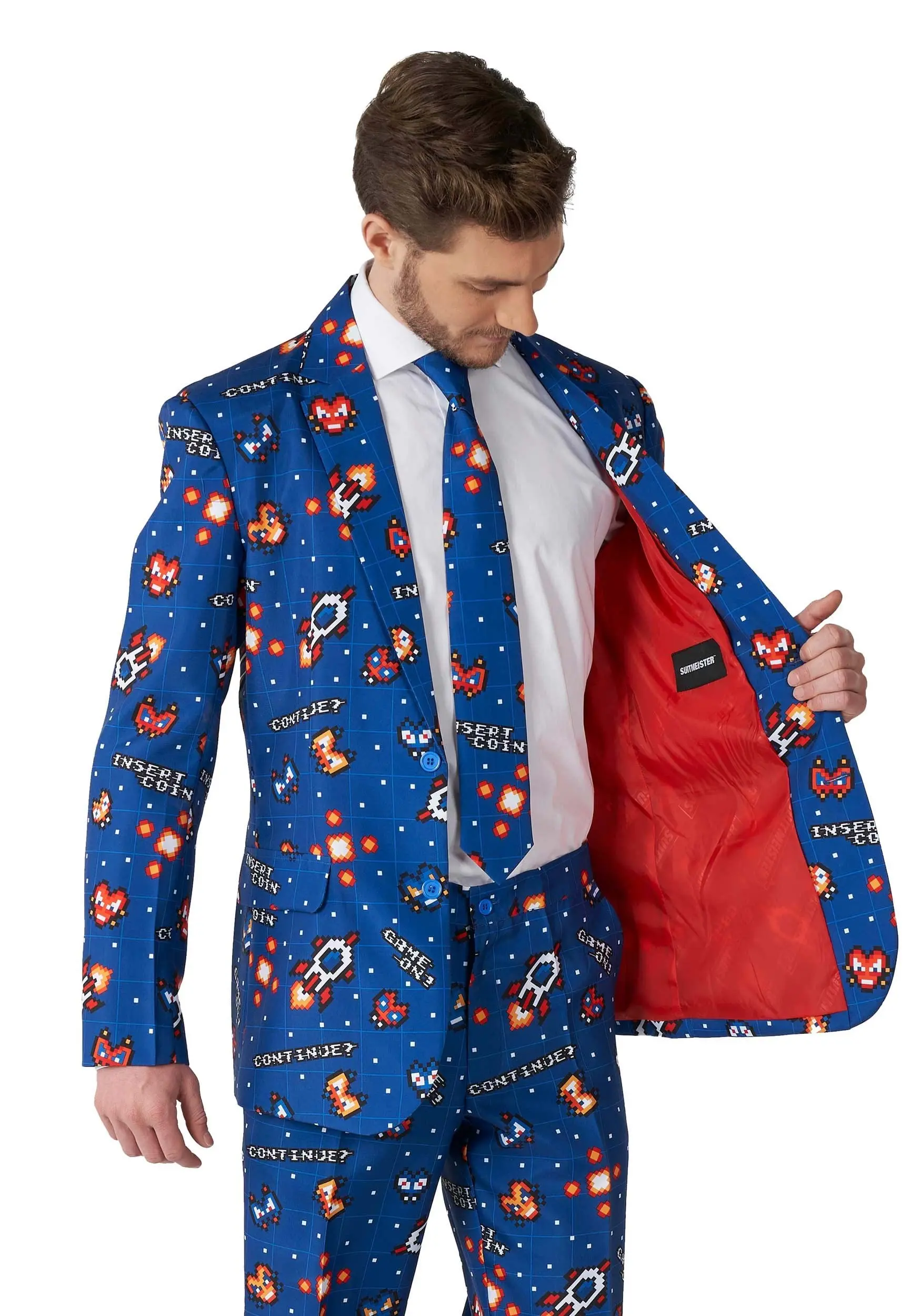 Opposuits Suitmeister Gamer Navy Suit For Men - Image 3