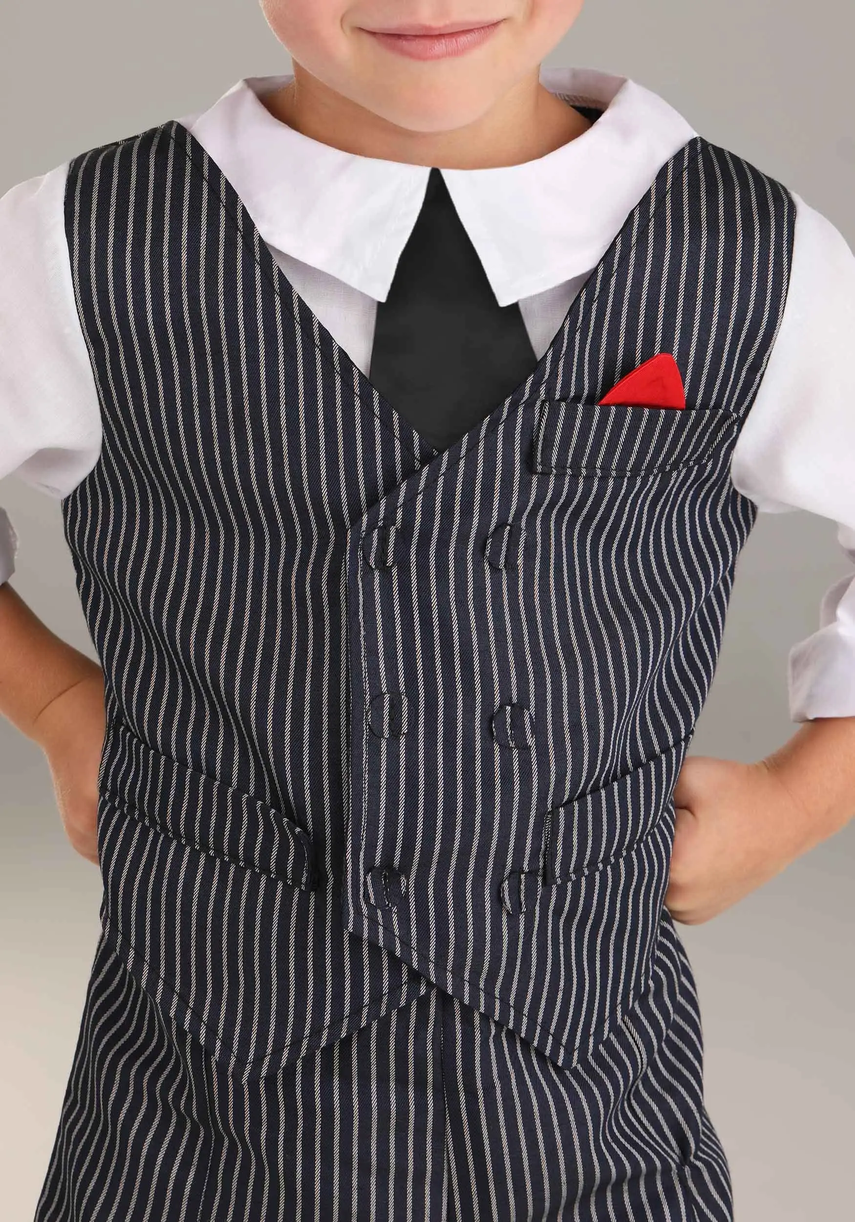 Zhenjiang Lian Yew Every Age Garment Accessories A Suave Gangster Toddler Costume - Image 4