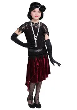 Fun Costumes Toe Tappin' Flapper Girls Costume