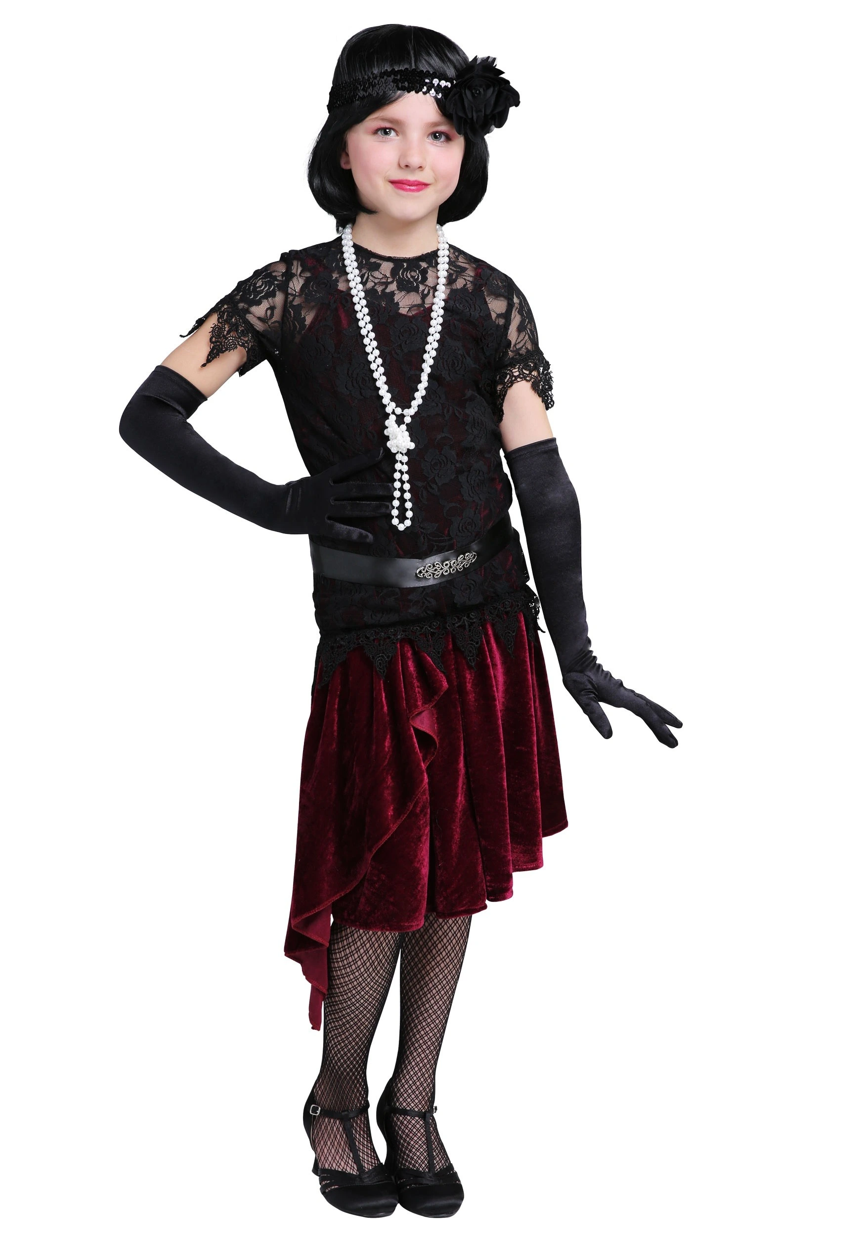 Fun Costumes Toe Tappin' Flapper Girls Costume
