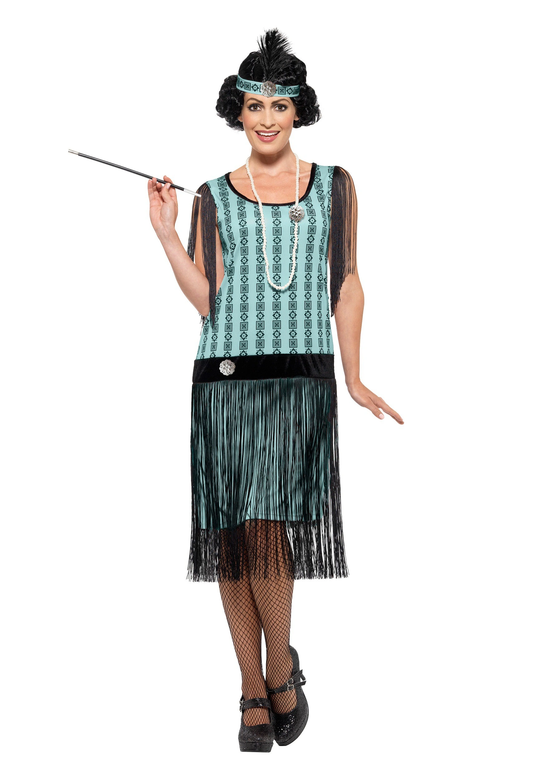 Smiffys Women's 1920s Mint Coco Flapper Costume