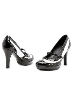 Ellie Wingtip Flapper Heels For Women