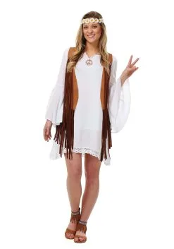 Hing Ting Women's Flower Child Costume