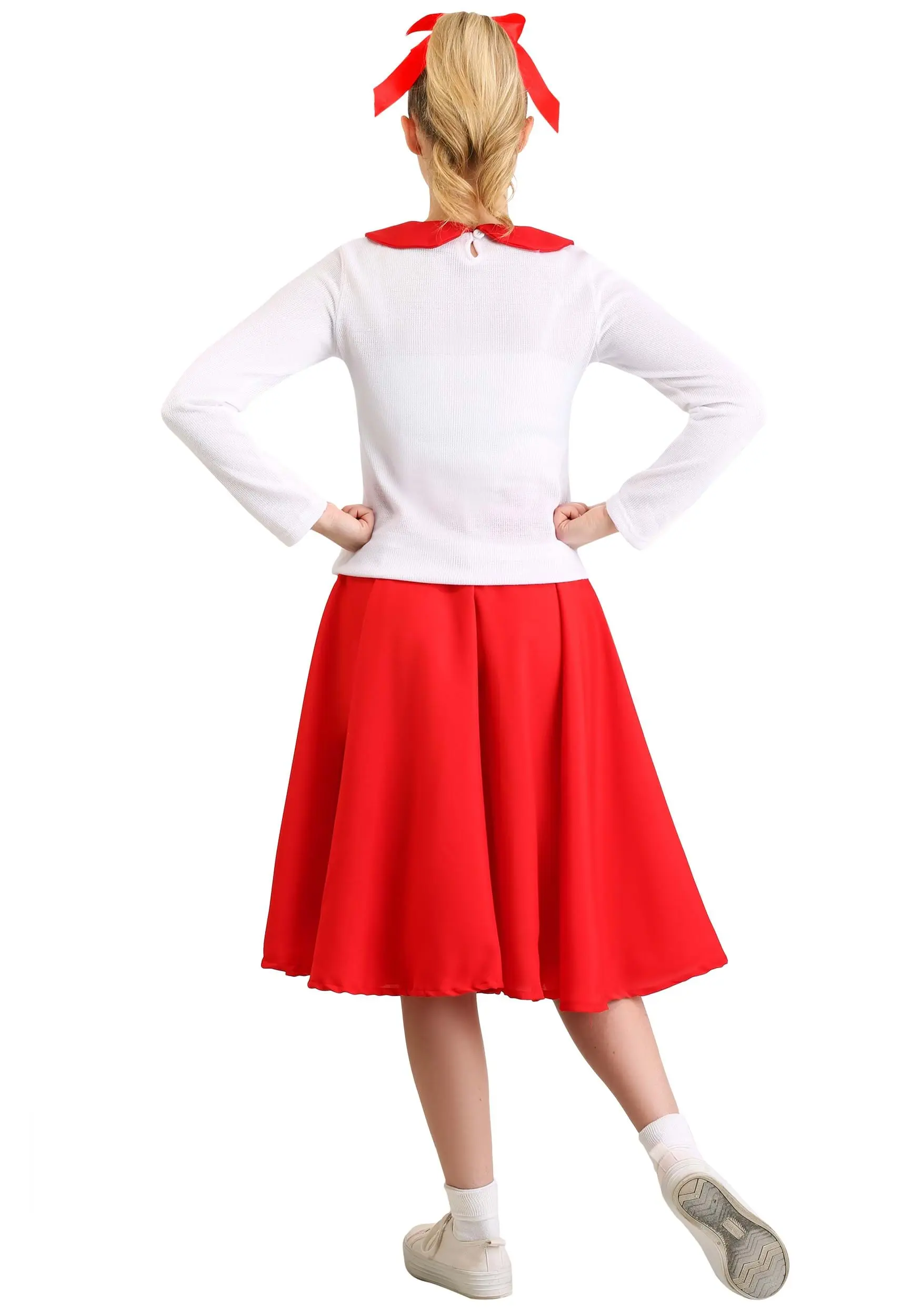 Hing Ting Women's Grease Rydell High Cheerleader Costume - Image 4