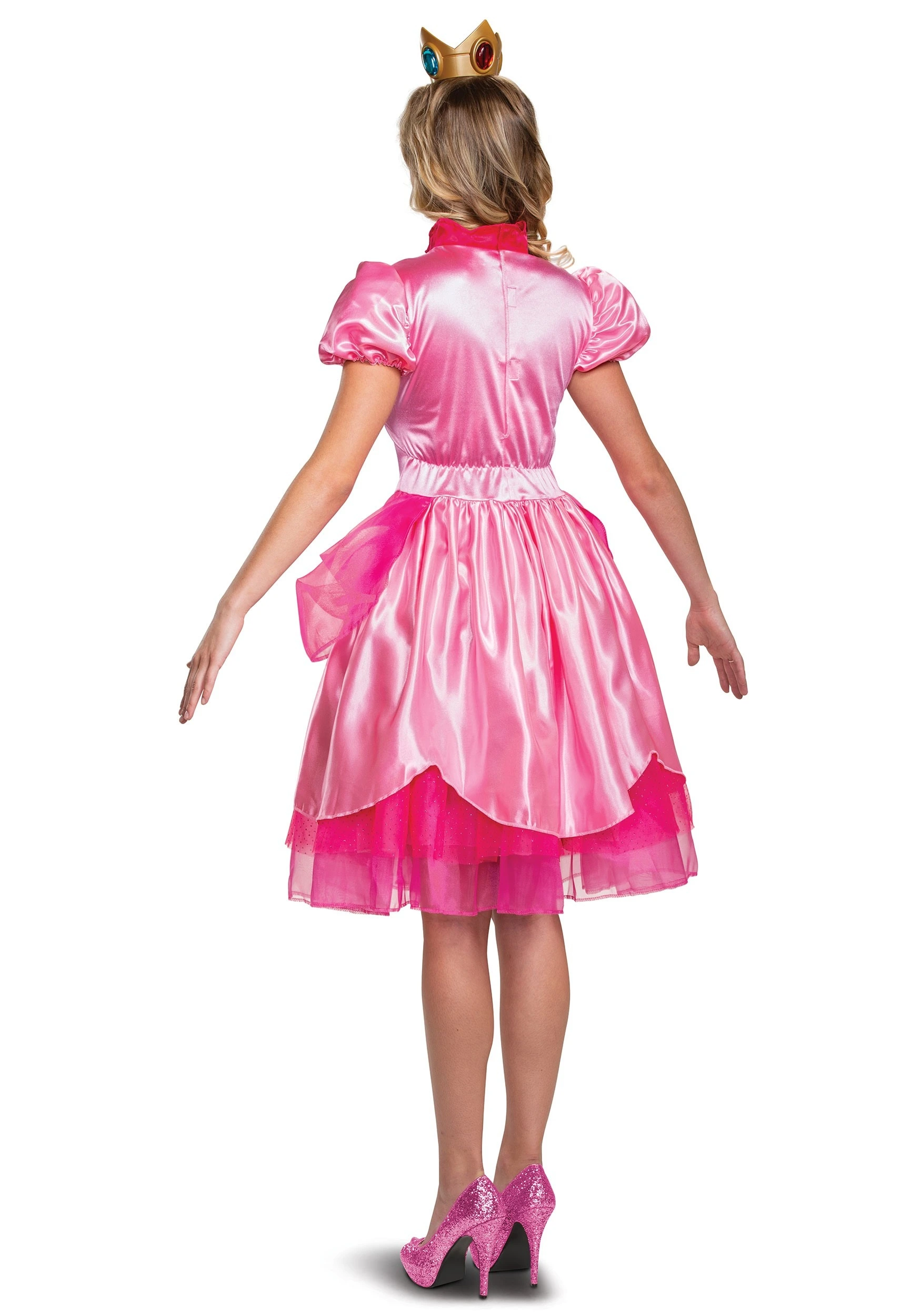 Disguise Super Mario Deluxe Princess Peach Costume For Women - Image 2
